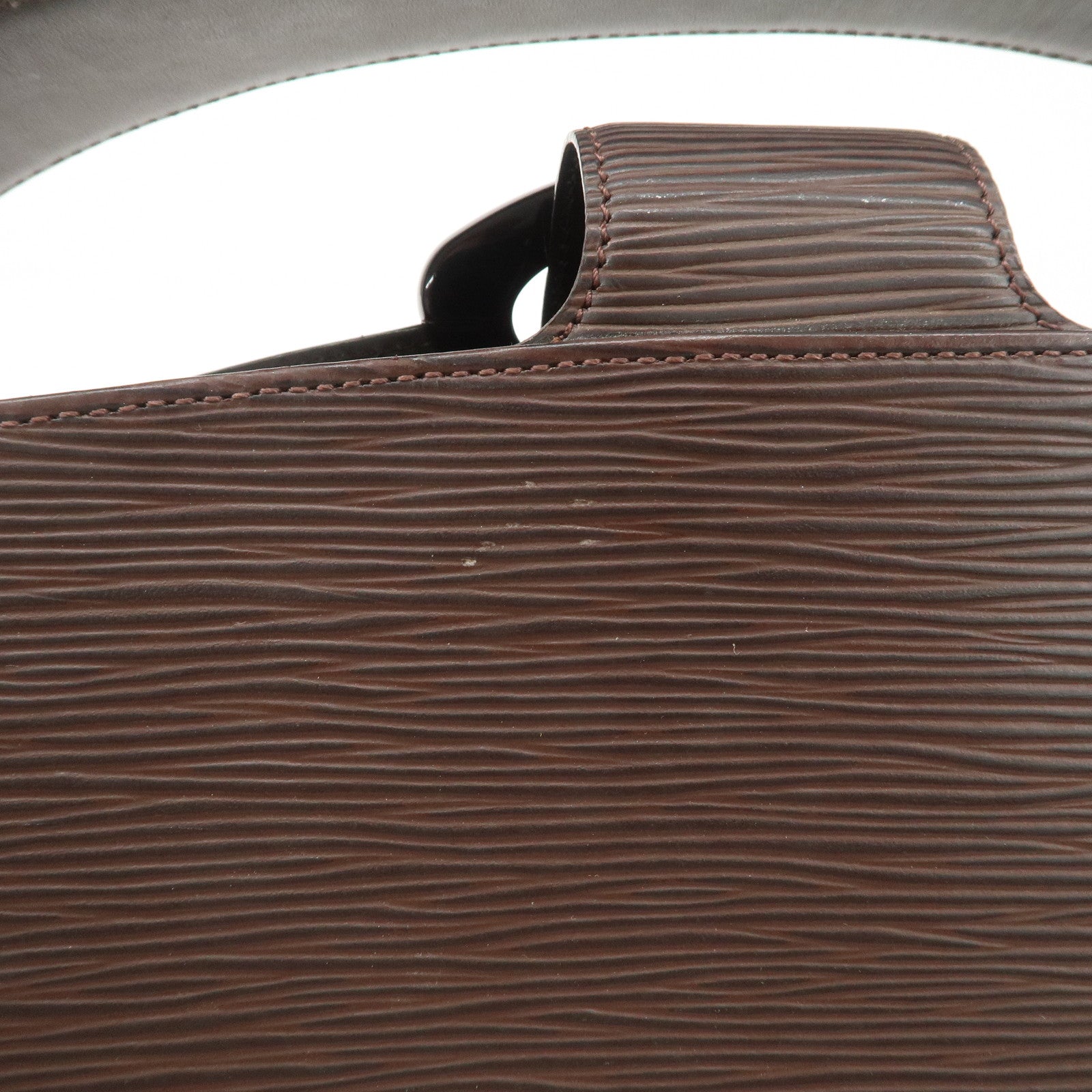 Louis Vuitton Epi Reverie Hand Bag Shoulder Bag Moca M5216D Used