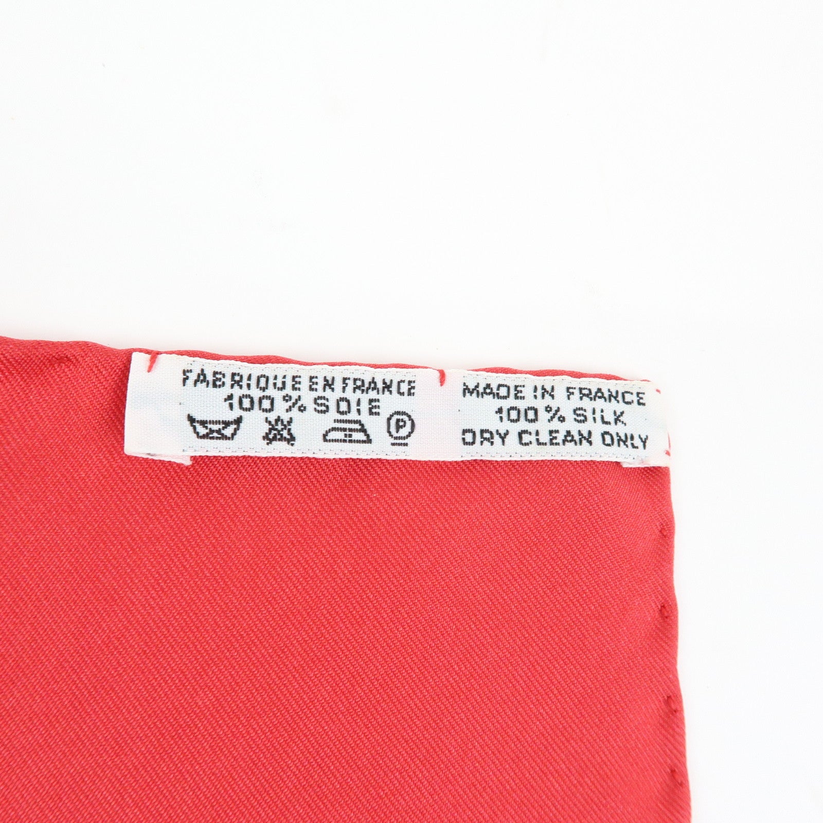 HERMES Carre 45 Silk 100% Scarf L’INSTRVCTION DV ROY Red Navy