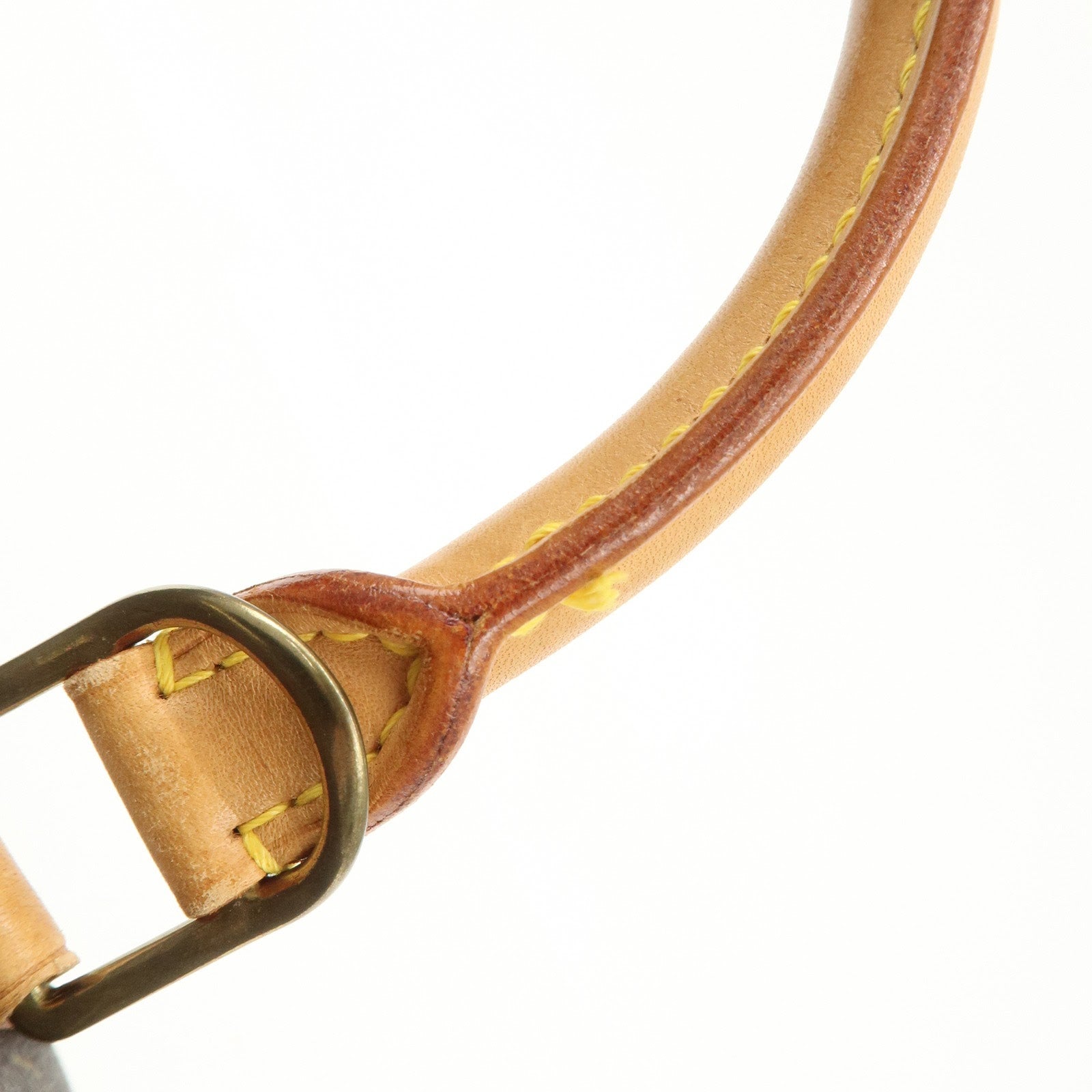 Louis Vuitton Monogram Canvas Alma Hand Bag Brown M51130 Used