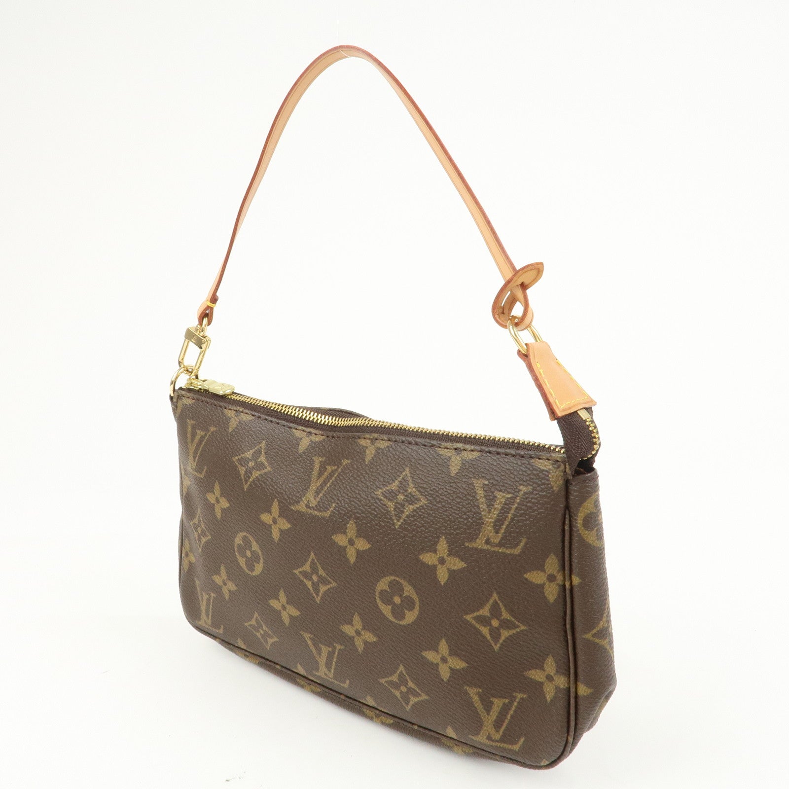 Louis Vuitton Monogram Pochette Accessoires Pouch Hand Bag M51980