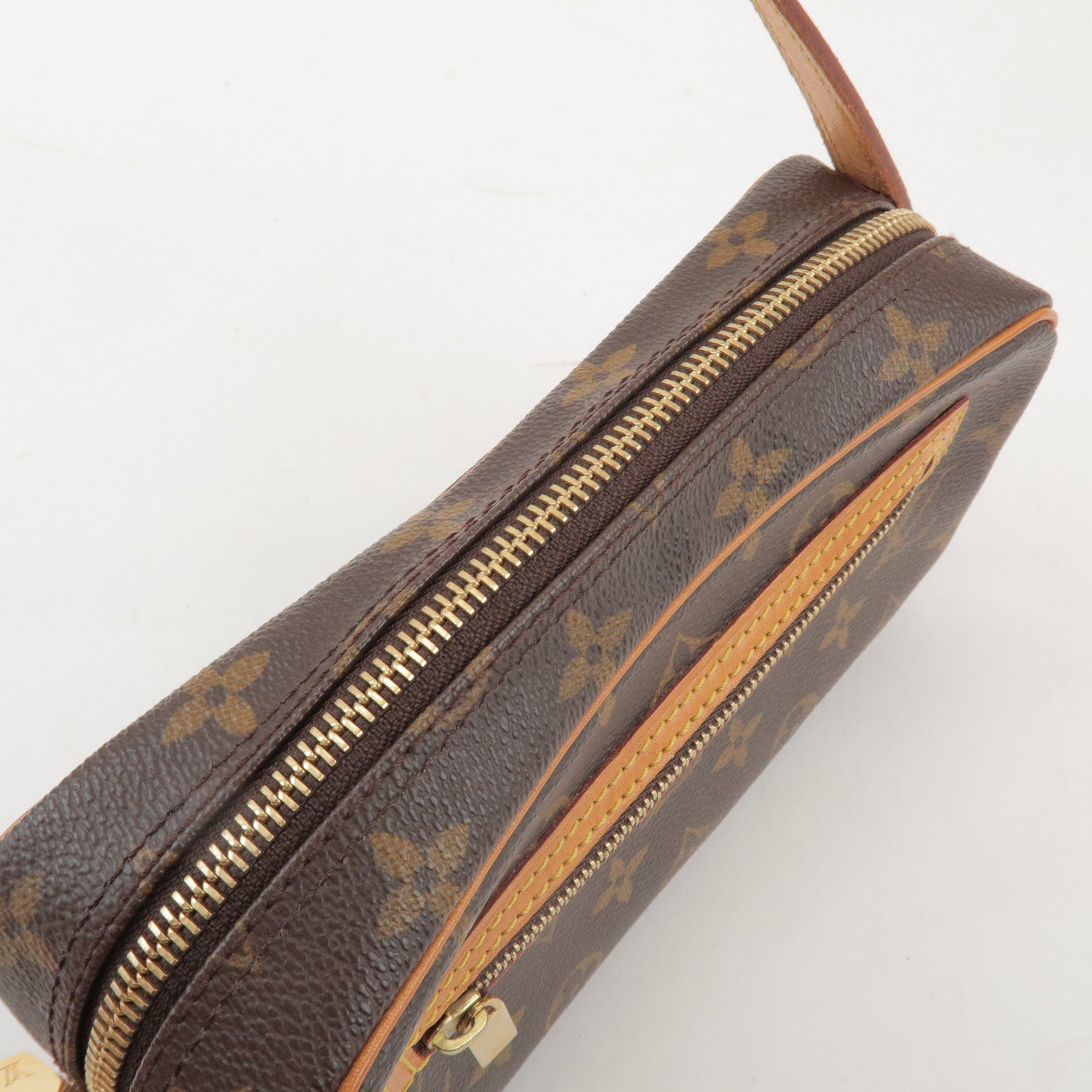 Louis Vuitton Monogram Pochette Cite Shoulder Bag Brown M51183