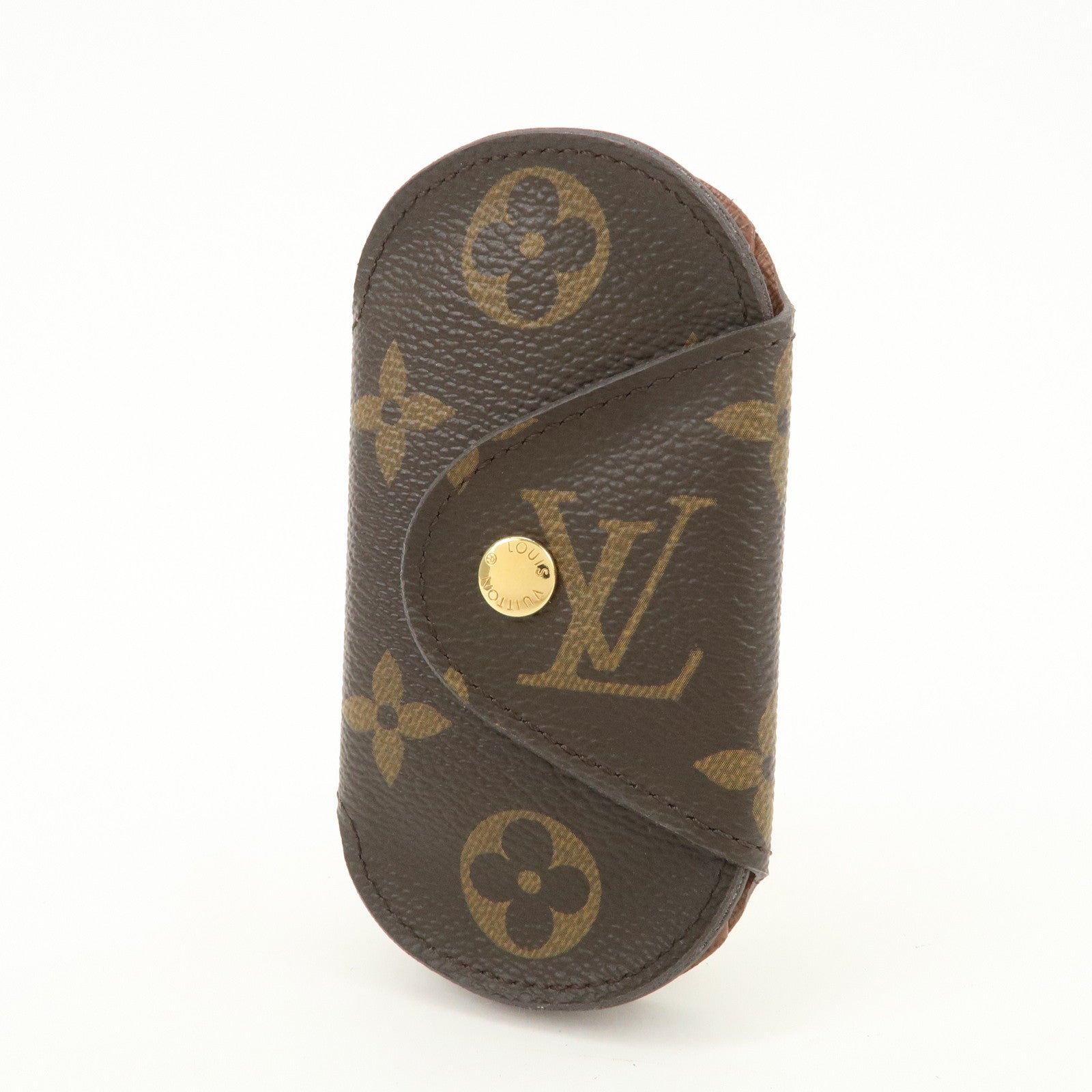 Louis Vuitton Monogram Multicles Rond PM Key Case Brown M60115