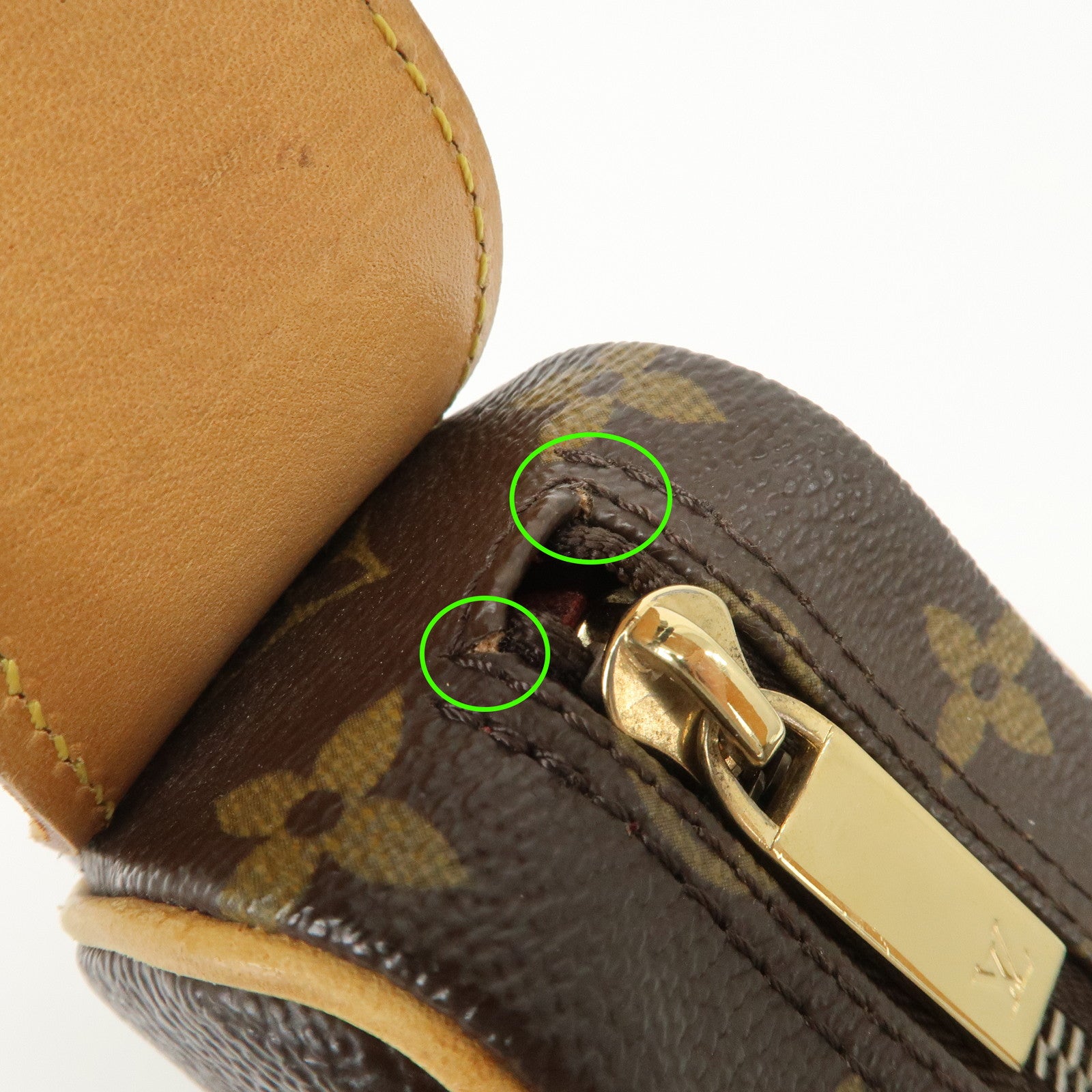 Louis Vuitton Monogram Croissant MM Shoulder Bag Brown M51512