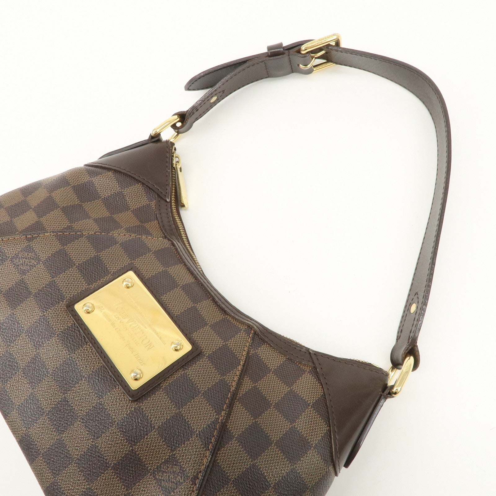 Louis Vuitton Damier Canvas Thames PM Shoulder Bag Hand Bag N48180
