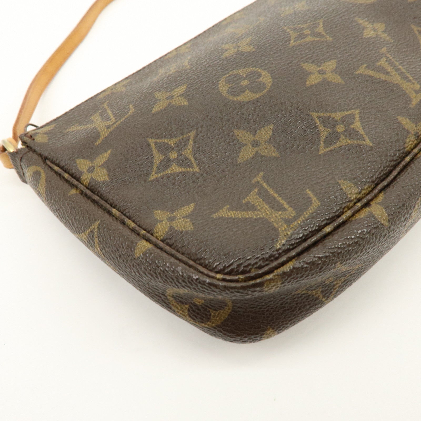 Louis Vuitton Monogram Pochette Accessoires Pouch Hand Bag M51980