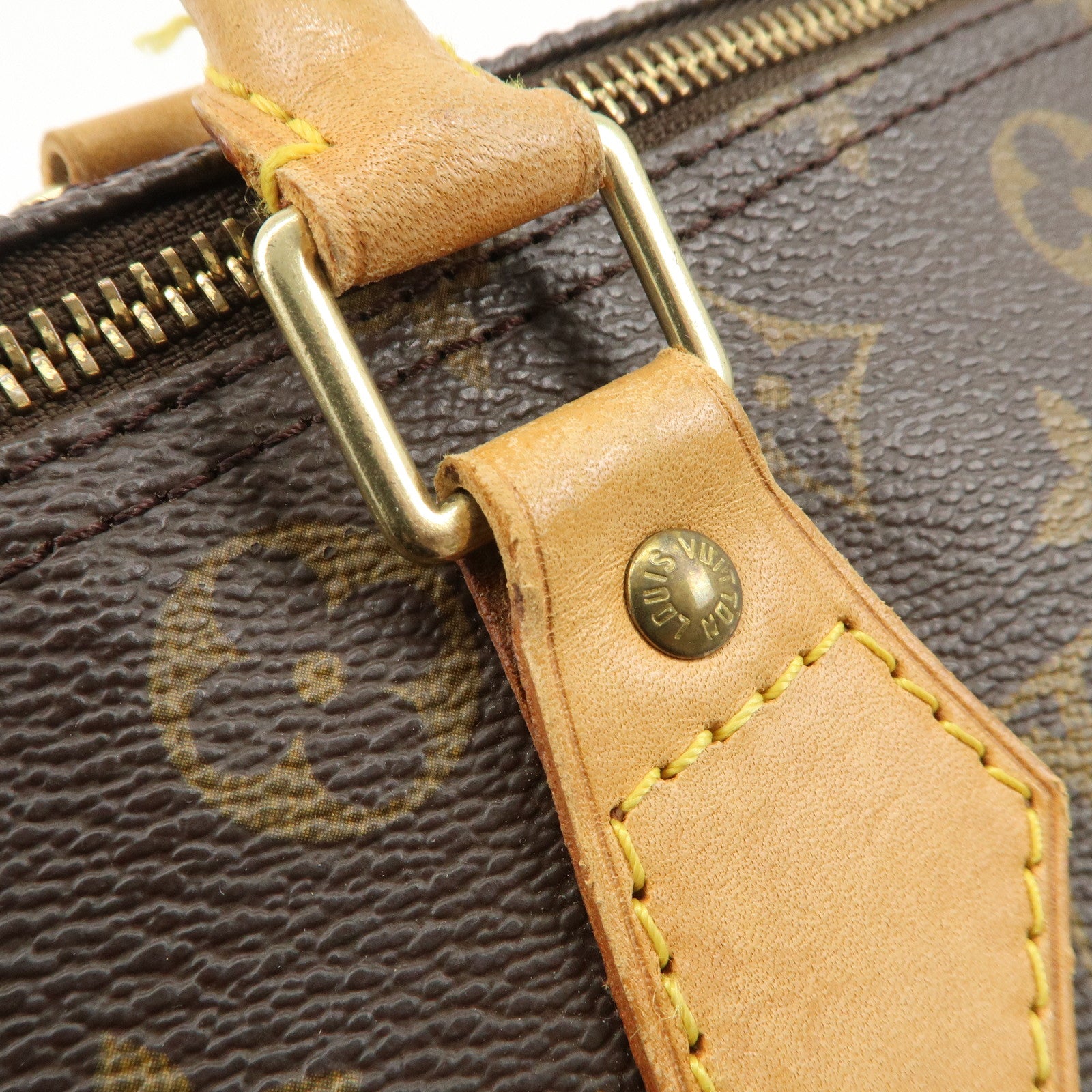 Louis Vuitton Monogram Speedy 30 Hand Bag Boston Bag M41526 Used