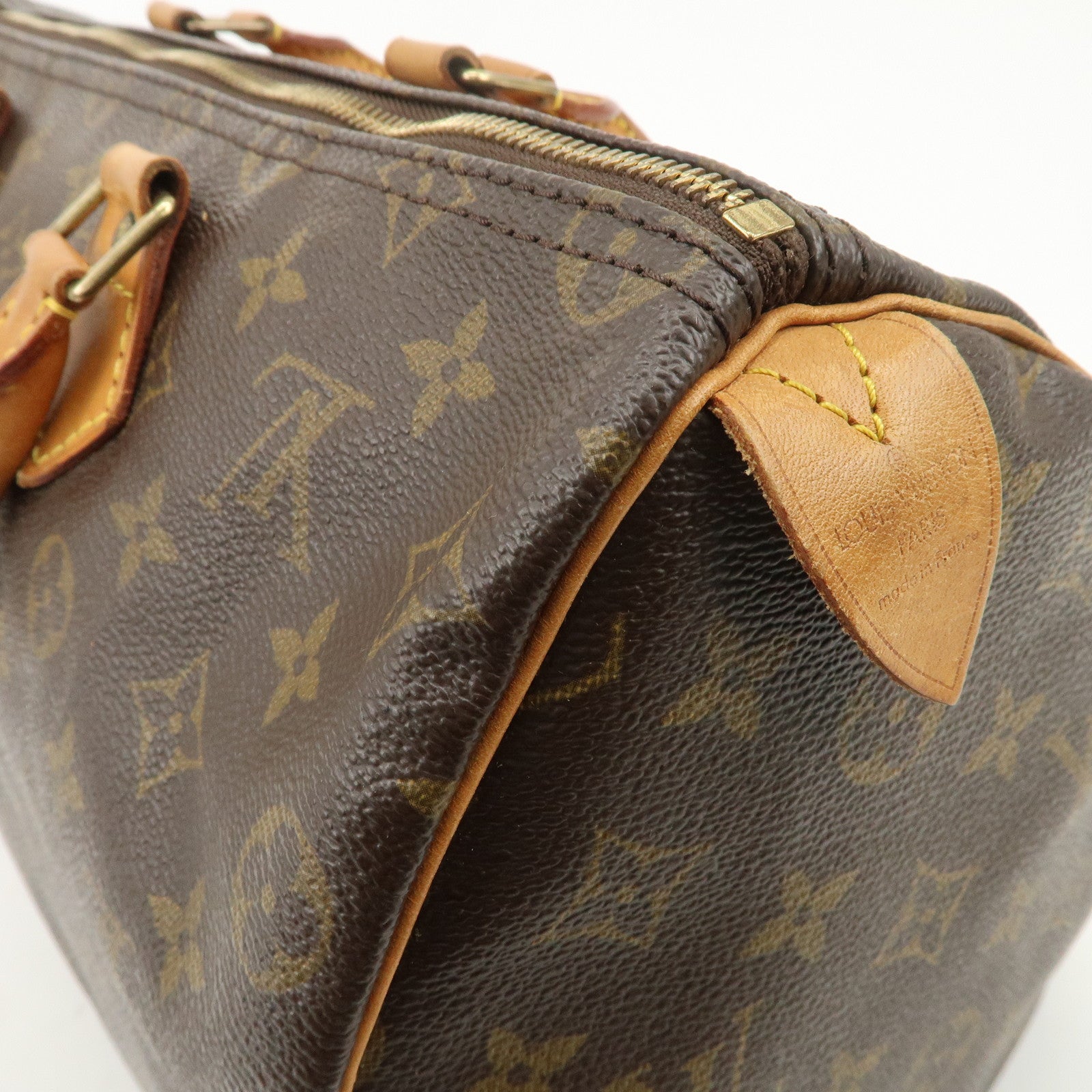 Louis Vuitton Monogram Speedy 35 Boston Bag Hand Bag M41524