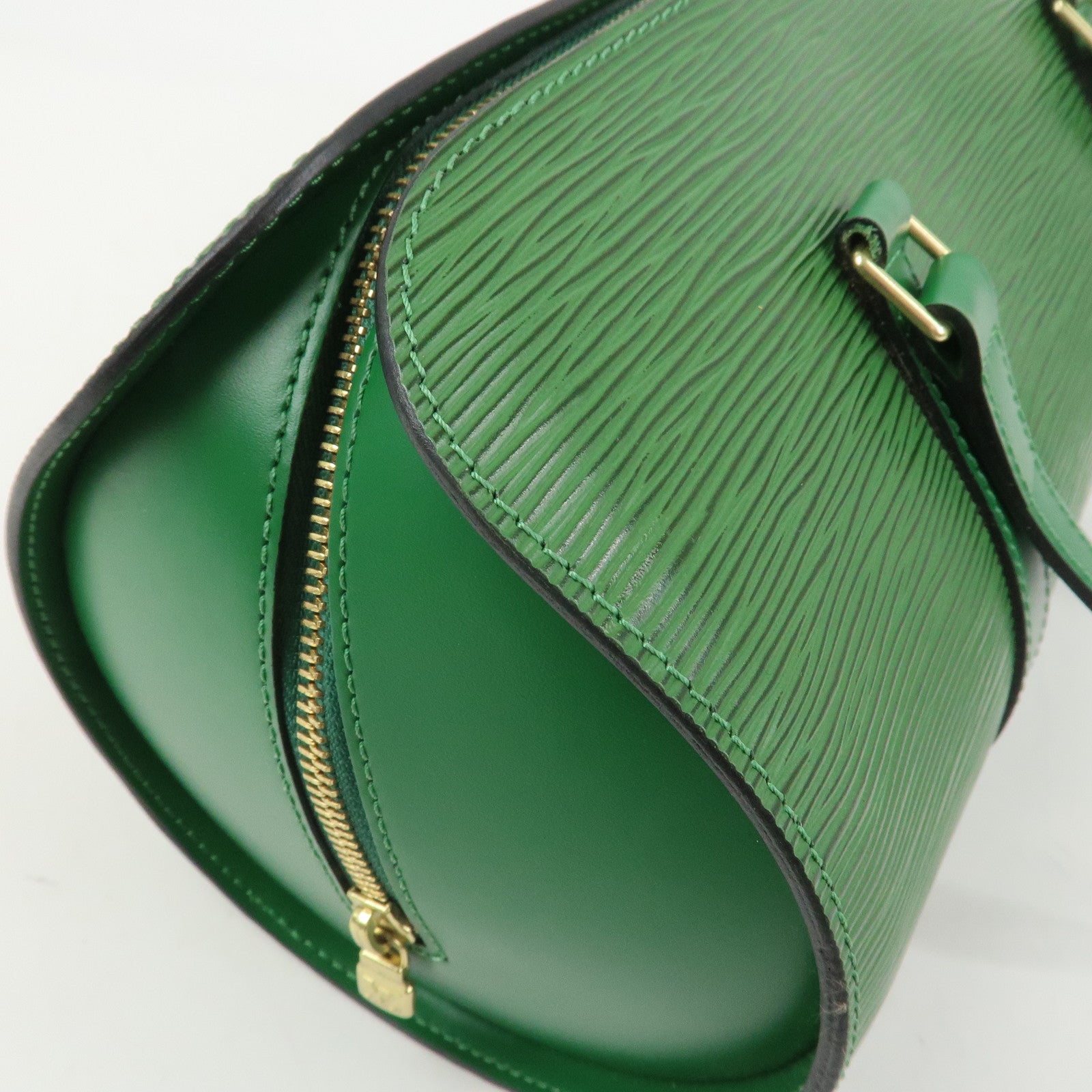 Louis Vuitton Epi Soufflot Hand Bag Borneo Green M52224