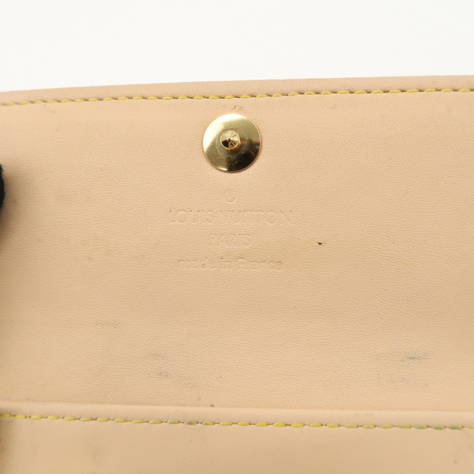 Louis Vuitton Monogram Multicolor Multiclés 4 Key Case Blanc M60043 Used