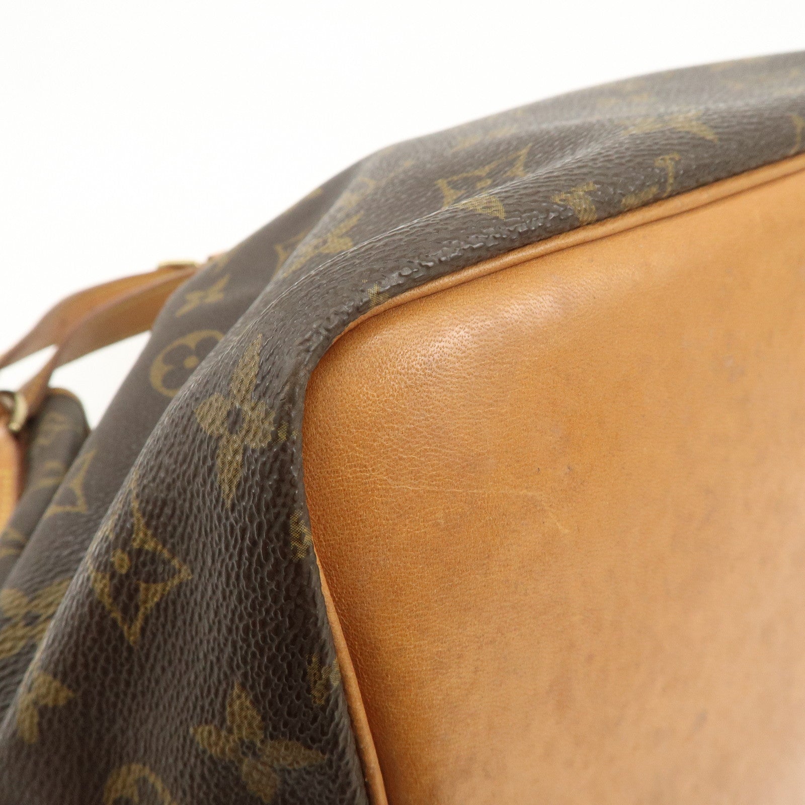 Louis Vuitton Monogram Petit Noe Shoulder Bag Brown M42226