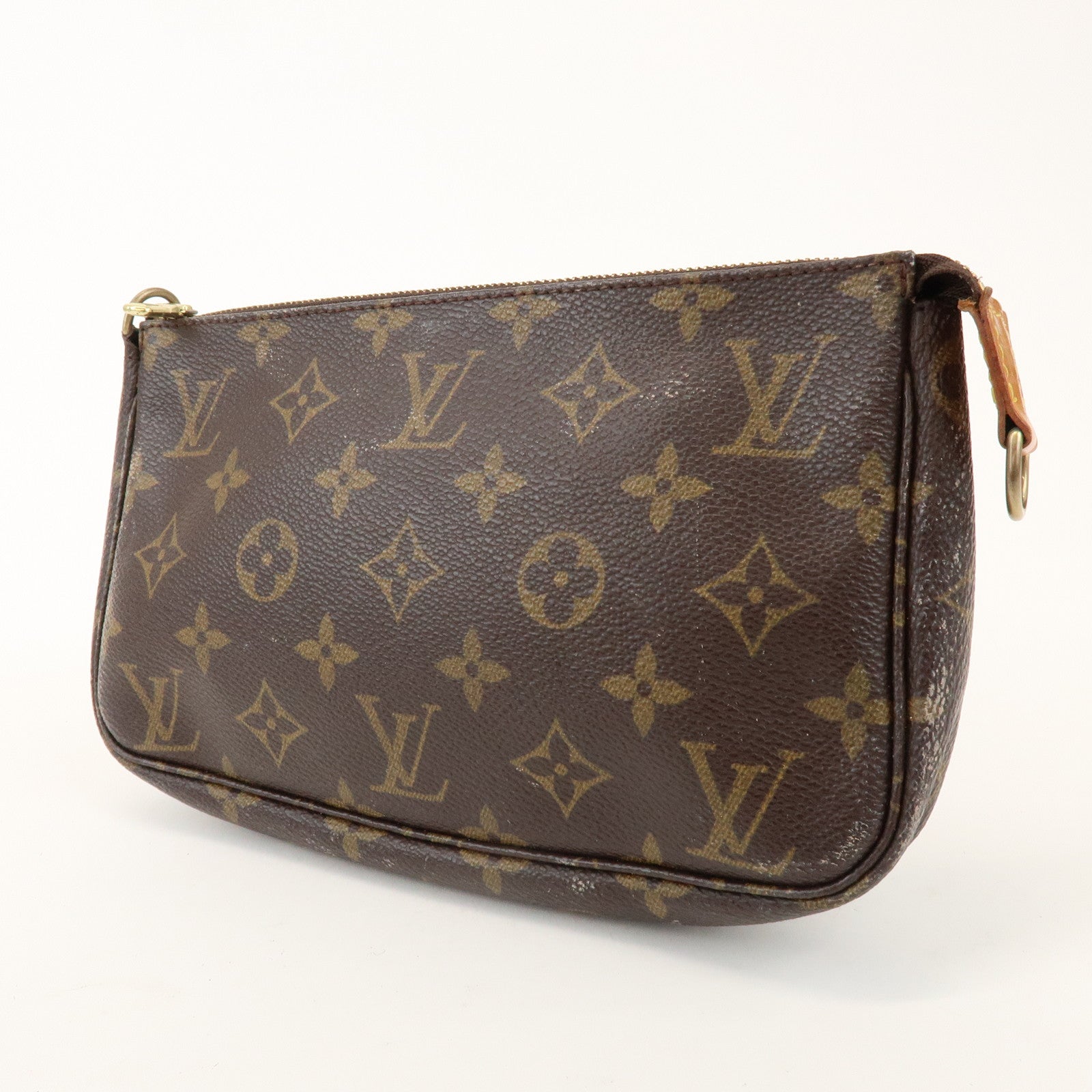 Louis Vuitton Monogram Pochette Accessoires Pouch Hand Bag M51980