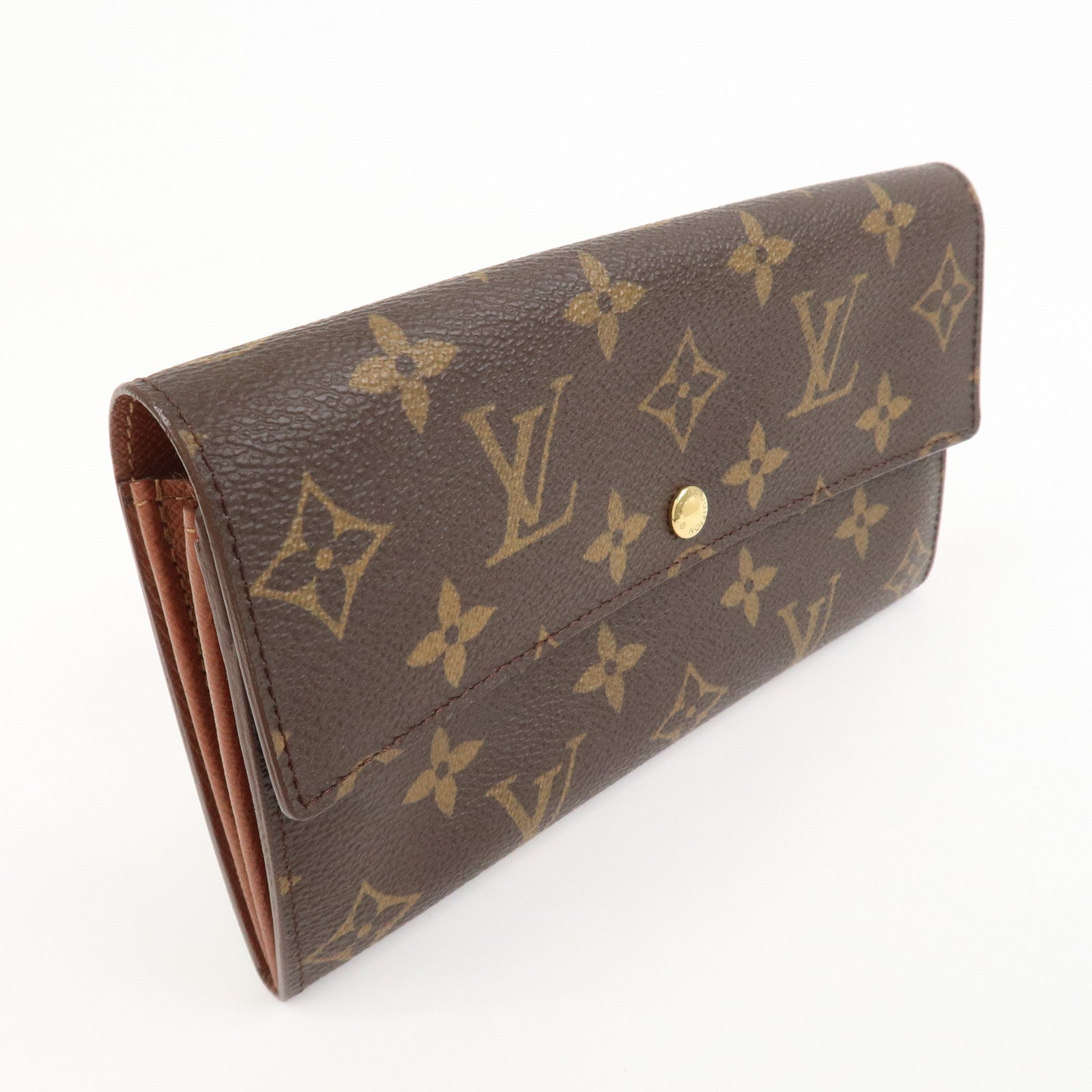 Louis Vuitton Monogram Pochette Porte Monnaie Credit Wallet M61725