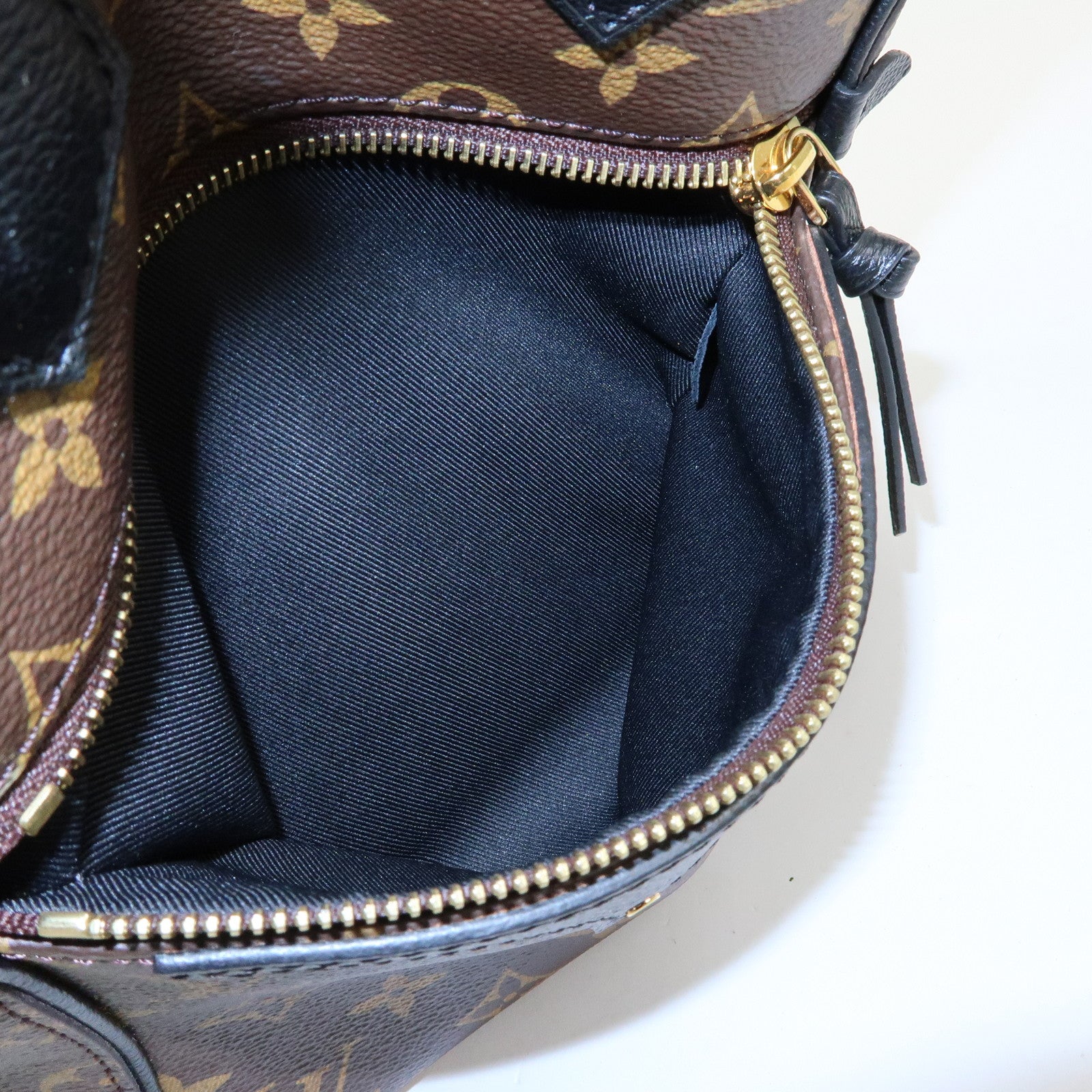 Louis Vuitton Monogram Canvas Leather Tournelle PM 2Way Bag M44057