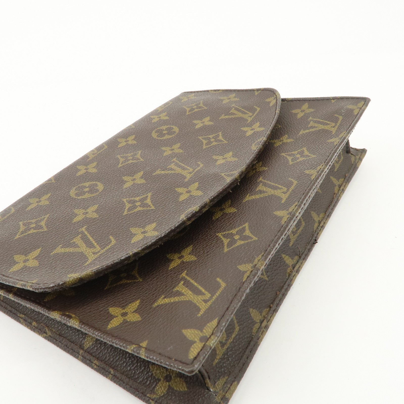 Louis Vuitton Monogram Pochette Lava 23 Clutch Bag M51940 Used