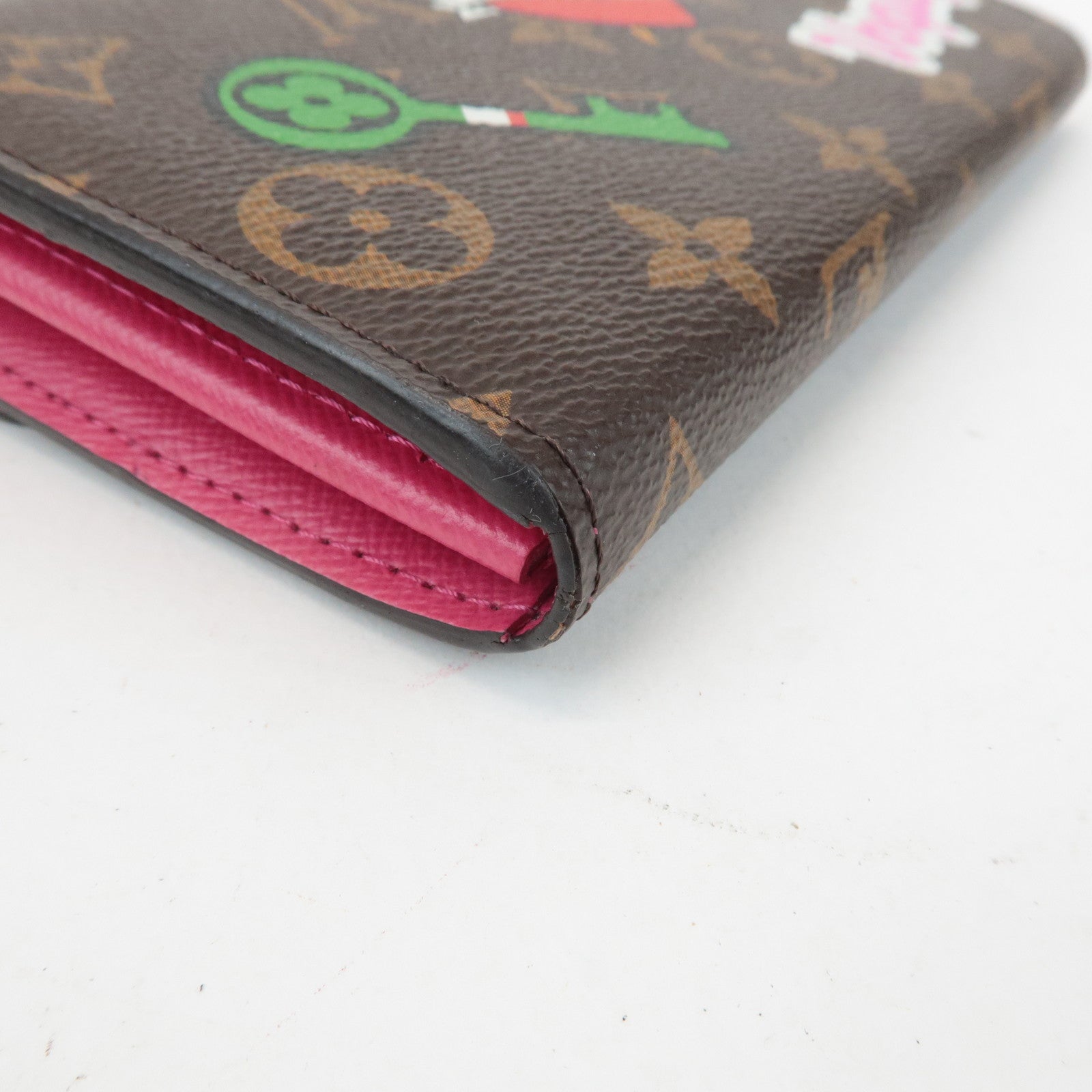 Louis Vuitton Monogram LV Stories Portefeuille Sarah Long Wallet M63318 Used