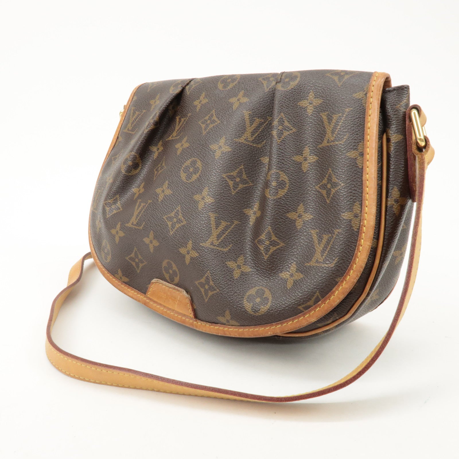Louis Vuitton Monogram Menilmontant PM Shoulder Bag M40474 Used
