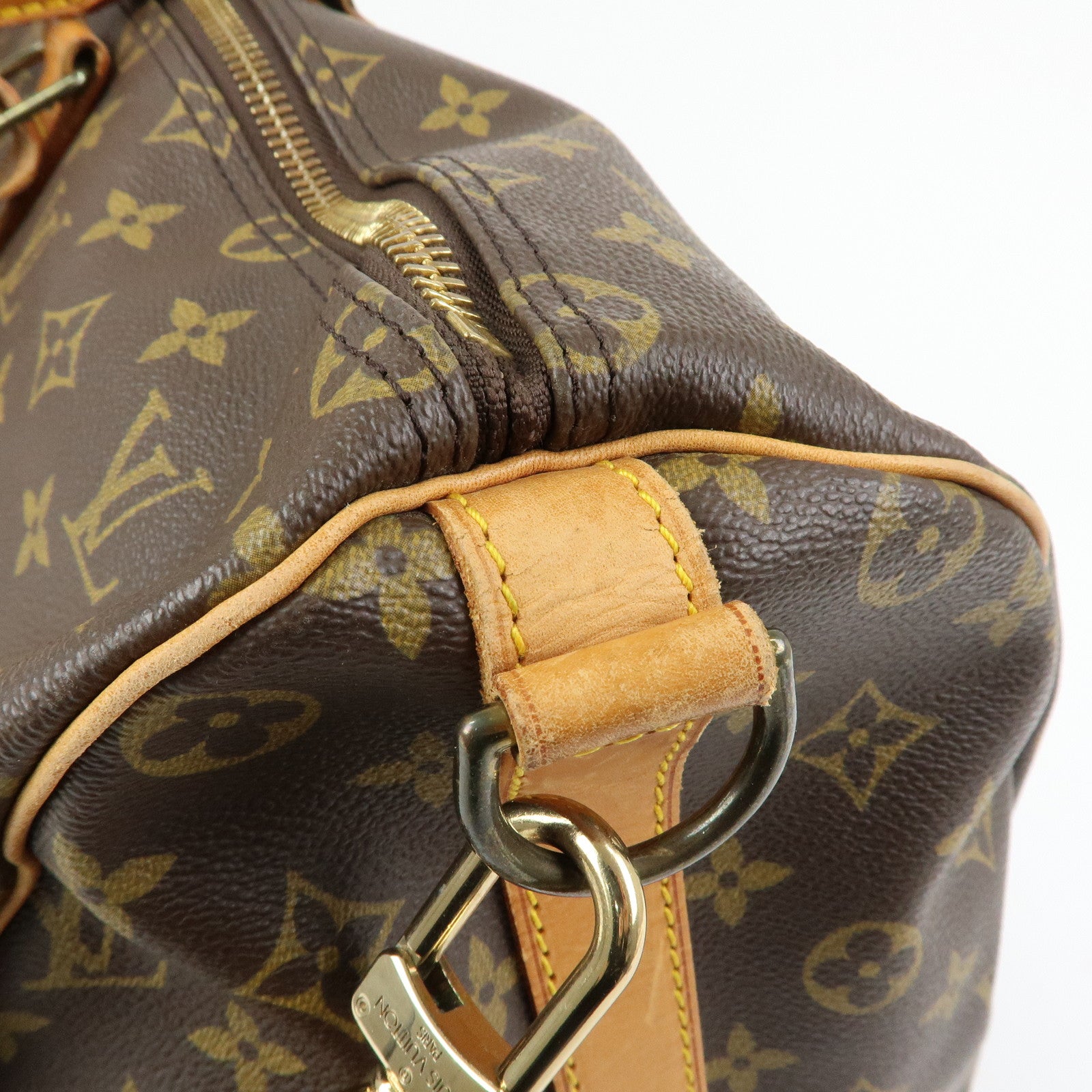 Louis Vuitton Monogram Keep All Bandouliere 50 Boston Bag M41416