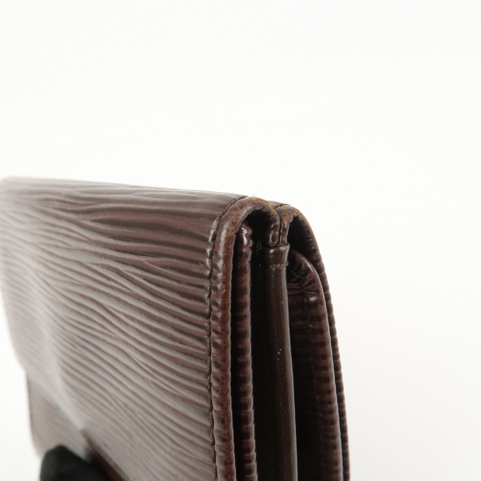 Louis Vuitton Epi Porte Monnaie Billets Carte Credit Mocha M6348D