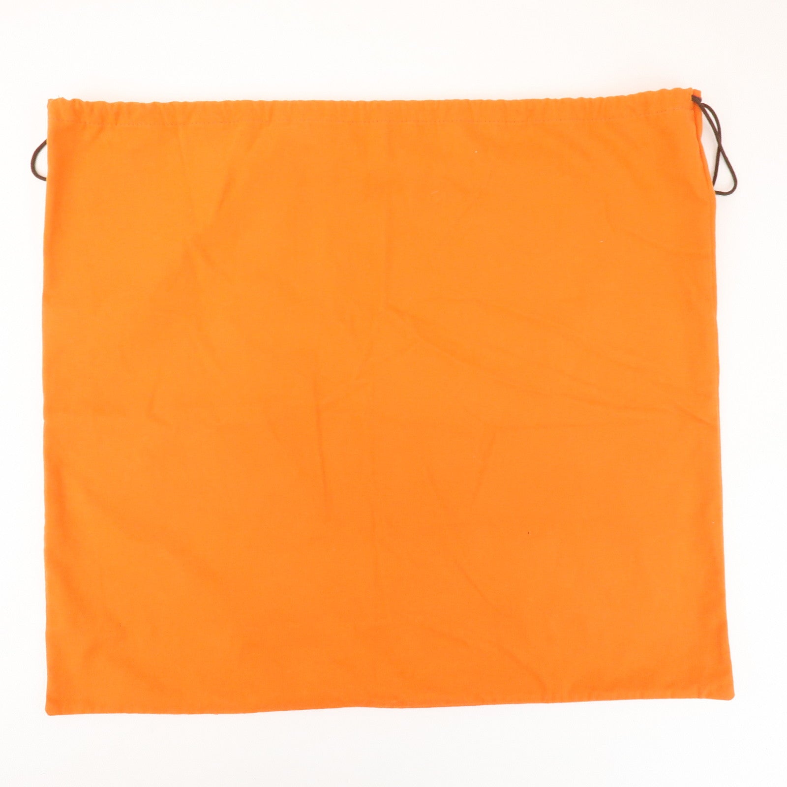 HERMES Set of 9 Dust Bag Storage Bag Drawstring Orange