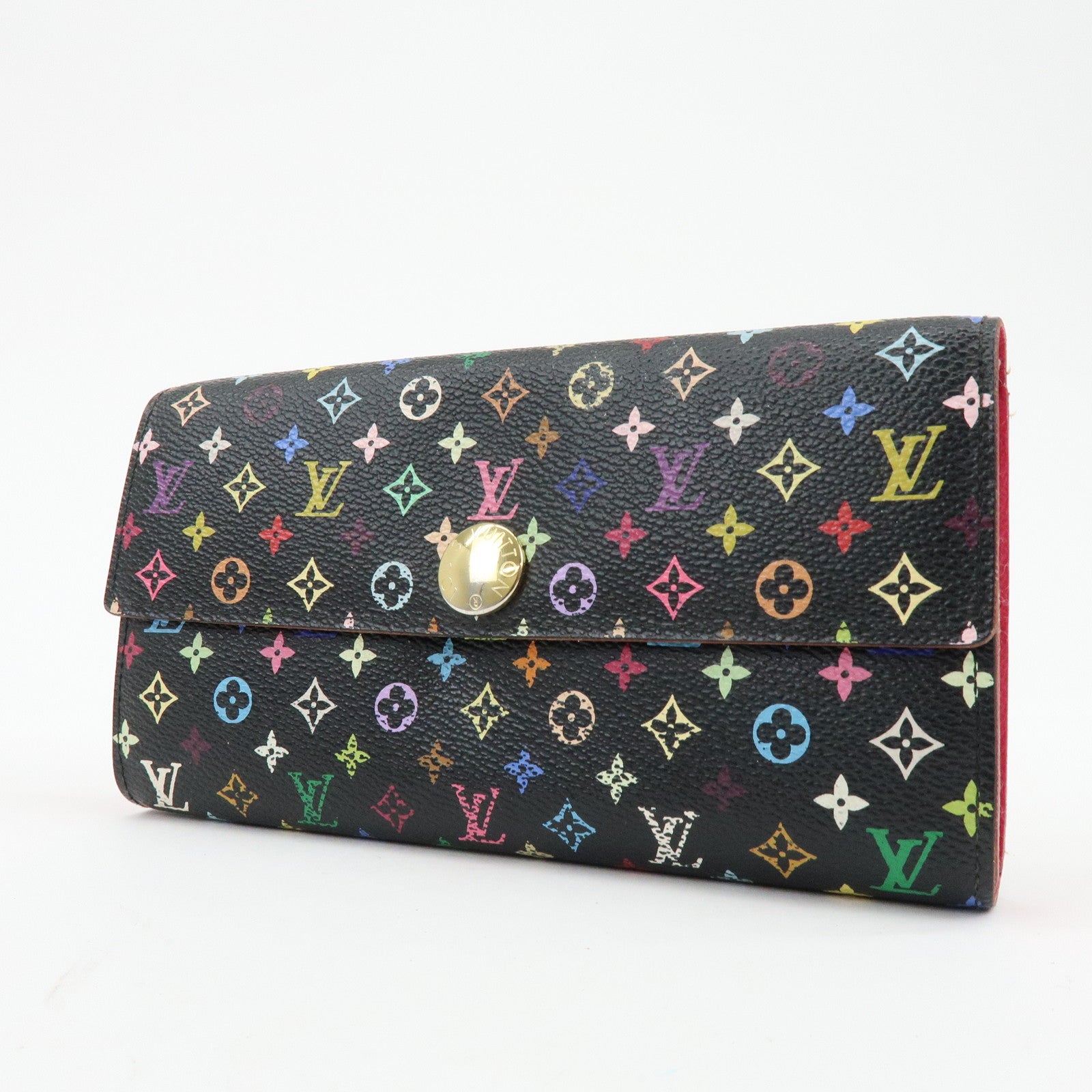 Louis Vuitton Monogram MultiColor Portefeuille Sarah Wallet M9353