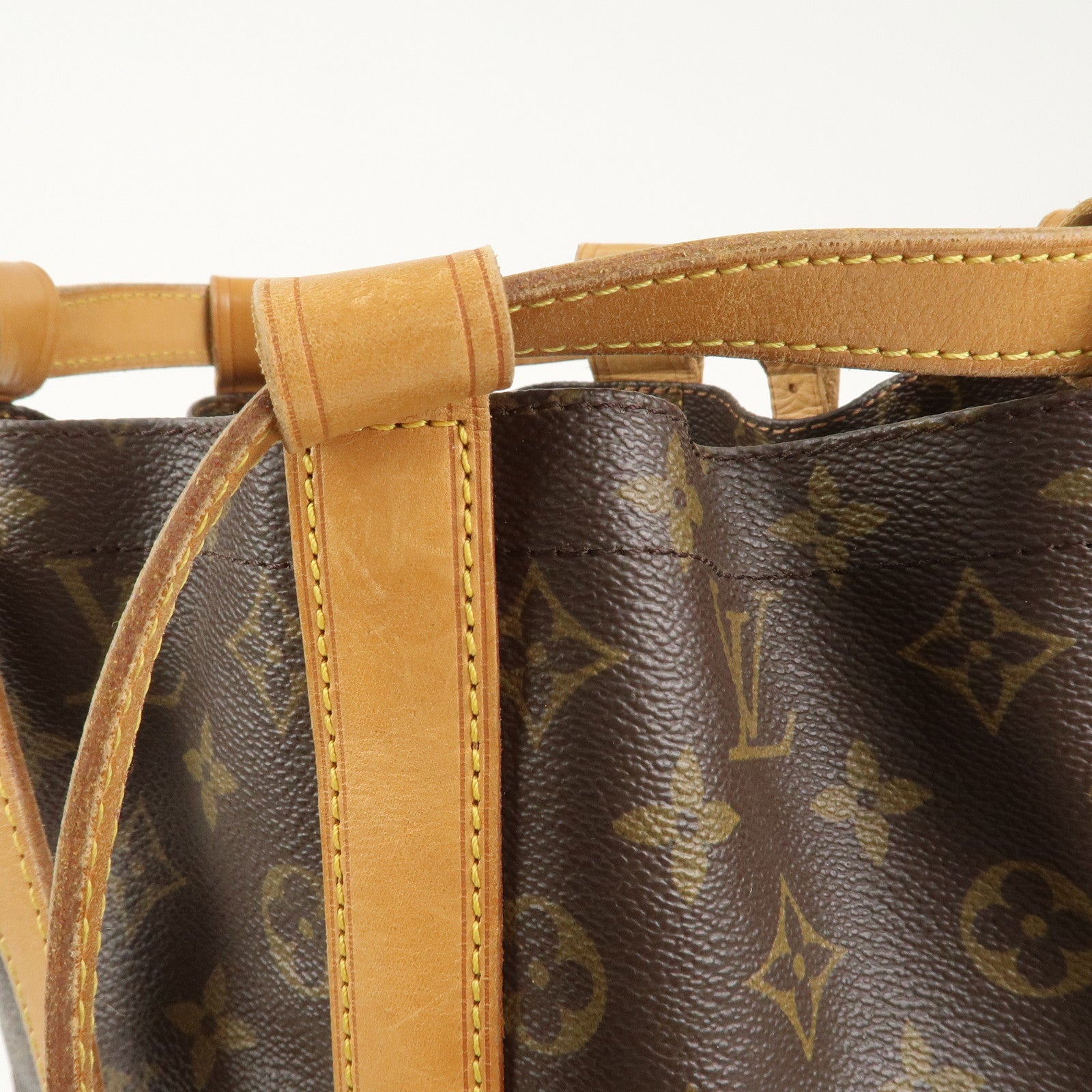Louis Vuitton Monogram Randonnee GM Shoulder Bag Brown M42244