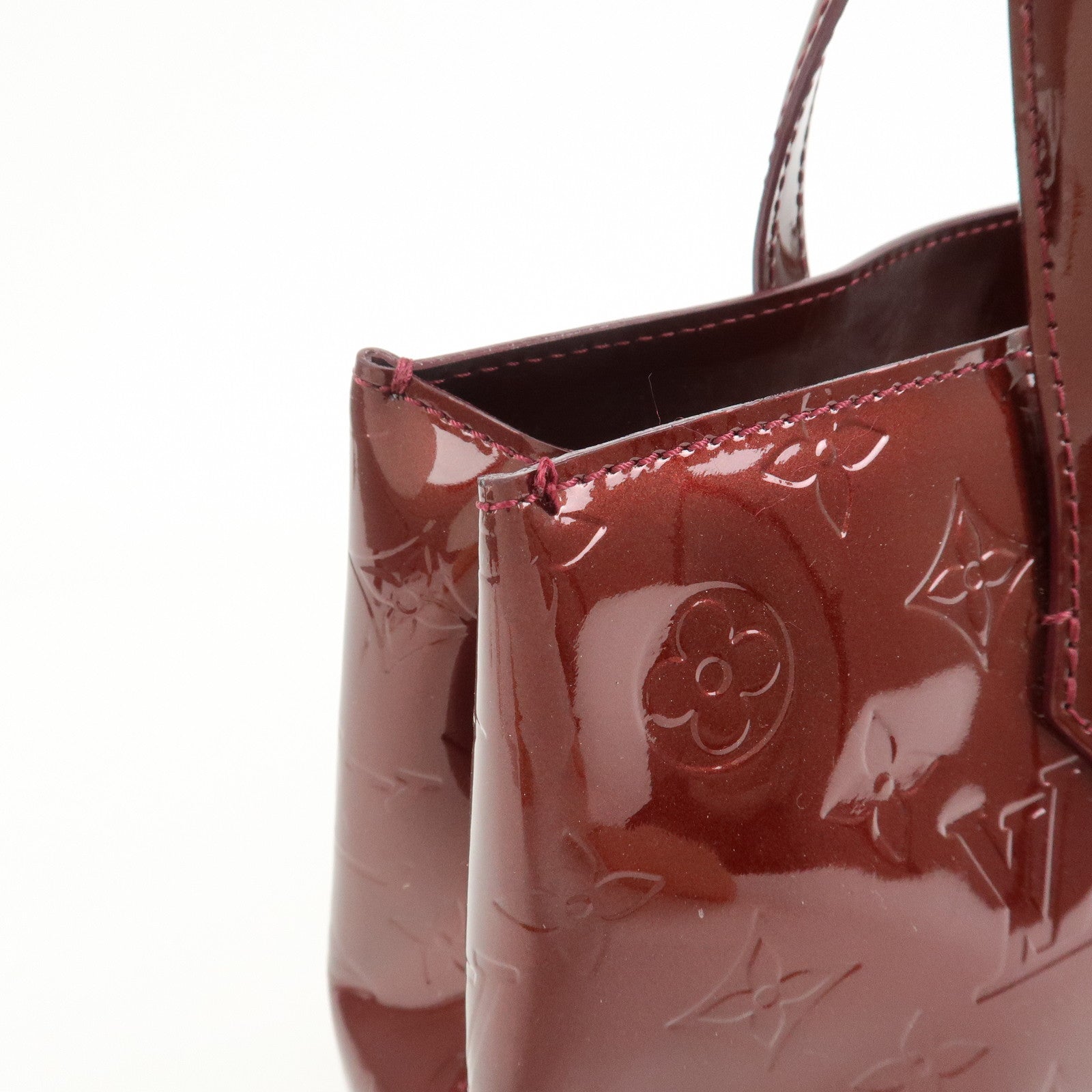 Louis Vuitton Monogram Vernis Wilshire PM Rouge Faurviste M91644