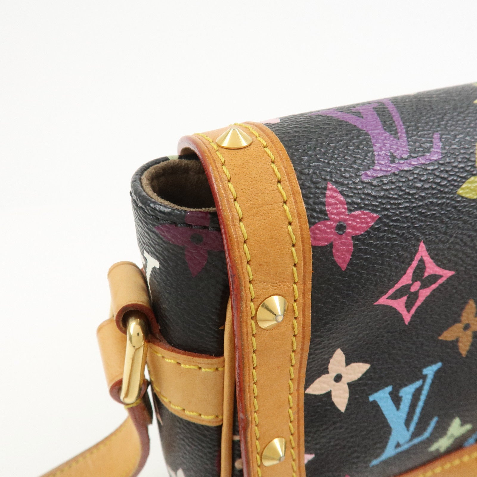 Louis Vuitton Monogram Multicolor Sologne Shoulder Bag Noir M92639