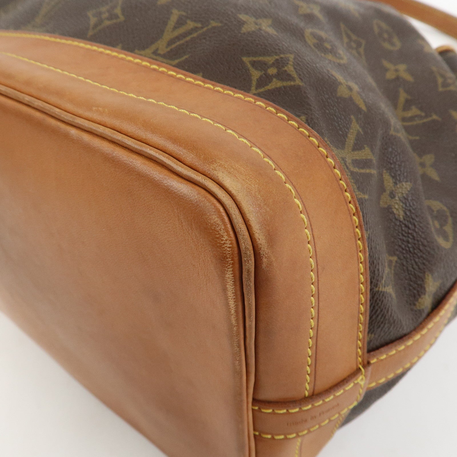 Louis Vuitton Monogram Noe Shoulder Bag Hand Bag Brown M42224