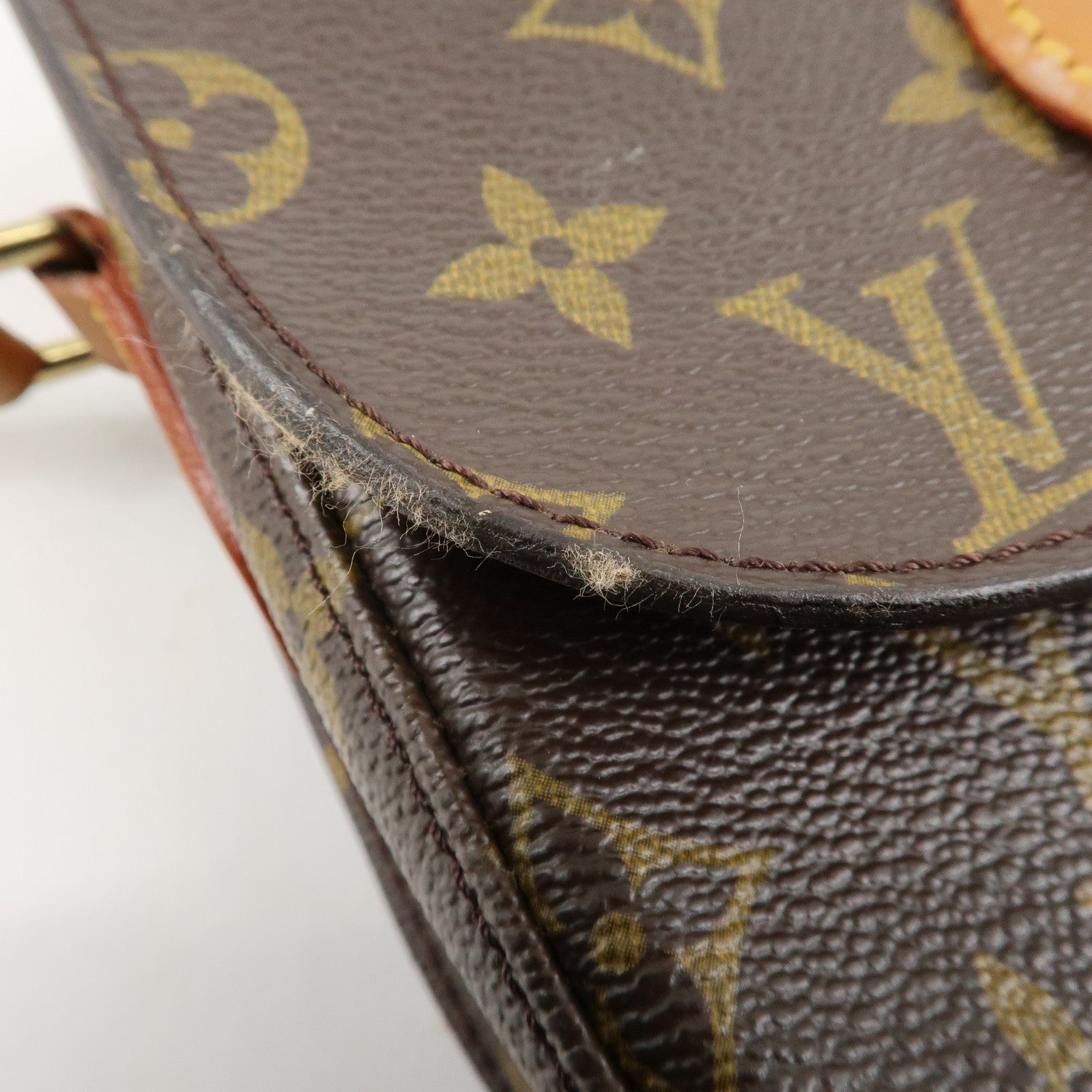 Louis Vuitton Monogram Mini Saint Cloud PM Shoulder Bag M51244 Used