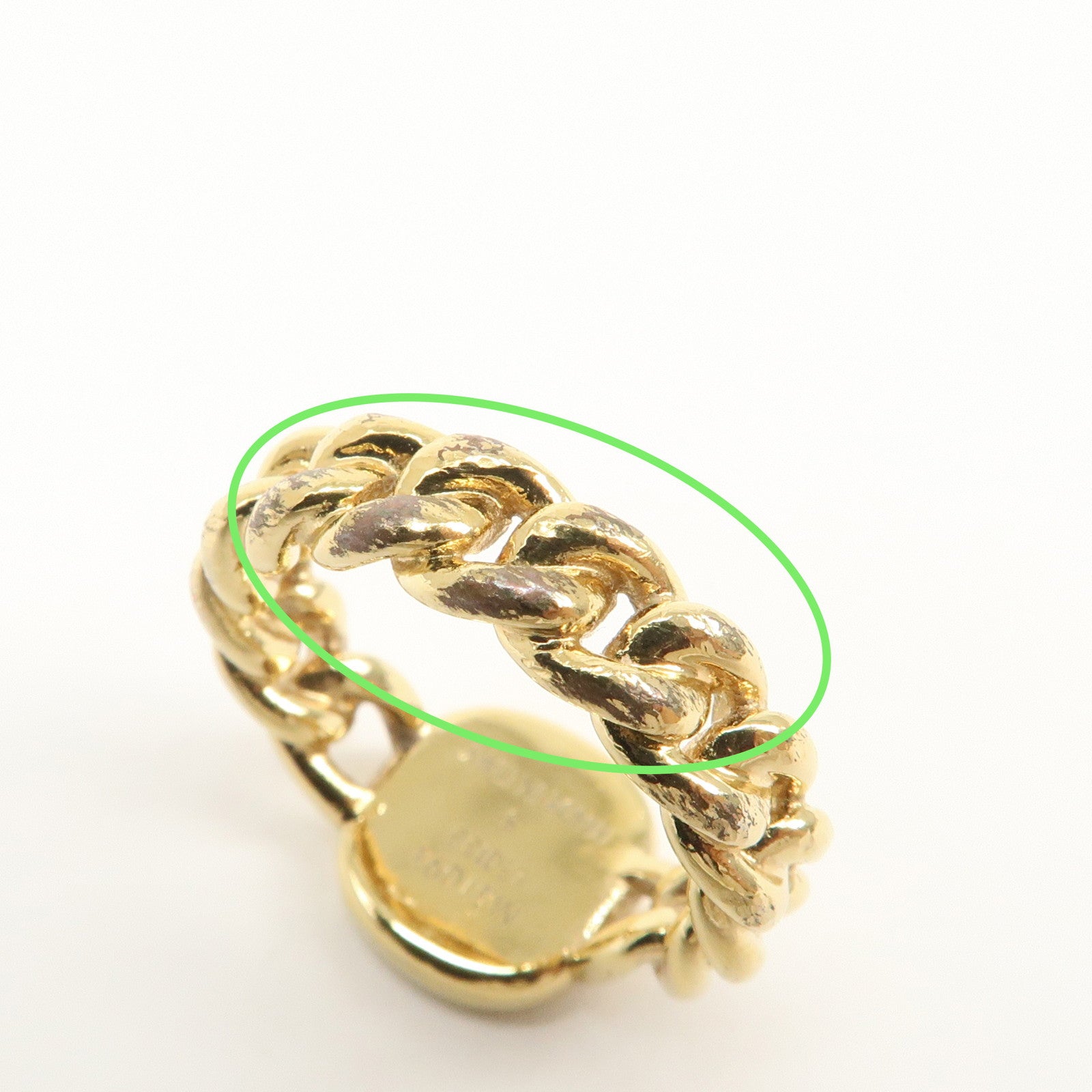 Louis Vuitton ID Ring Metal Gold Silver M61094