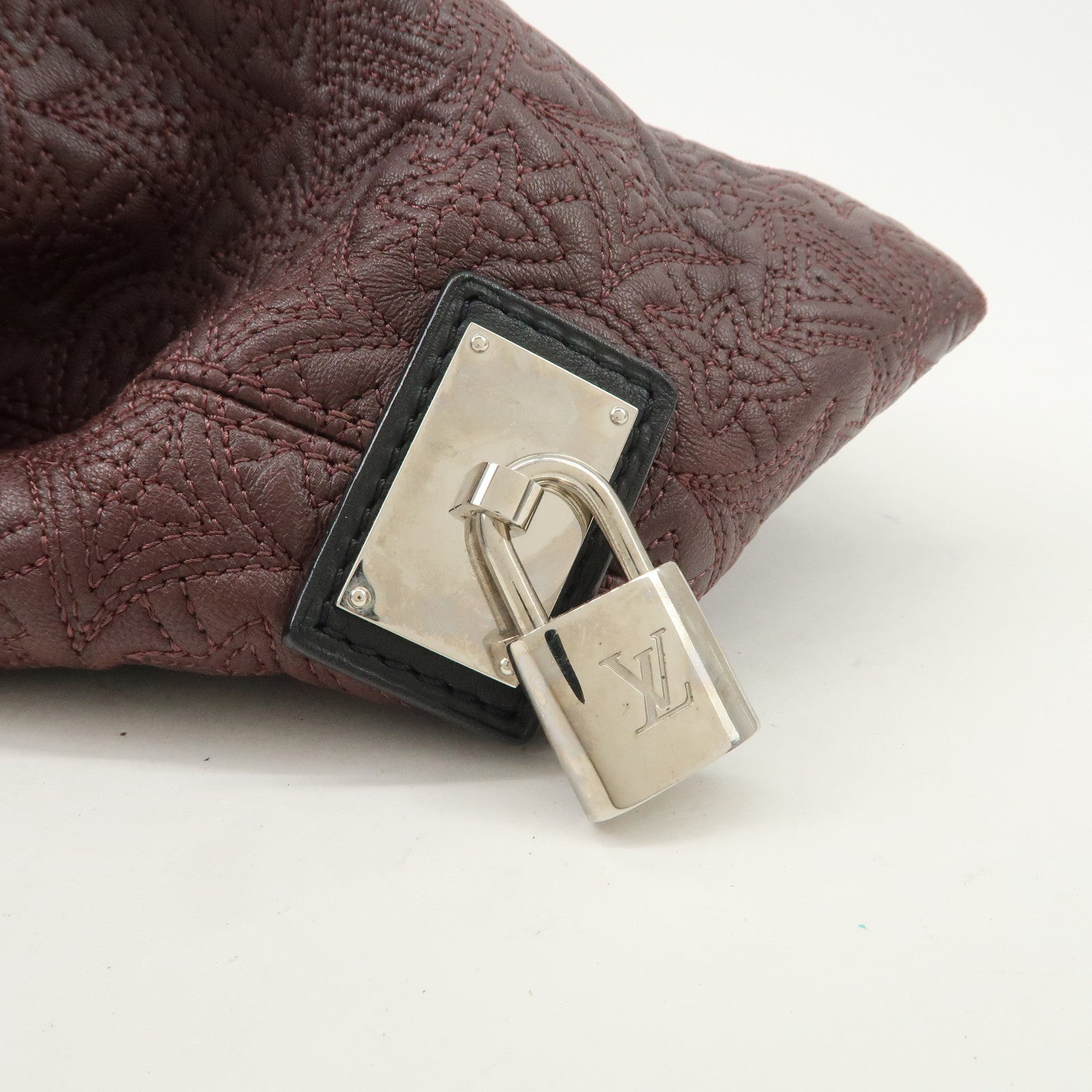 Louis Vuitton Monogram Antia Hobo PM Shoulder Bag Bordeaux M93834 Used