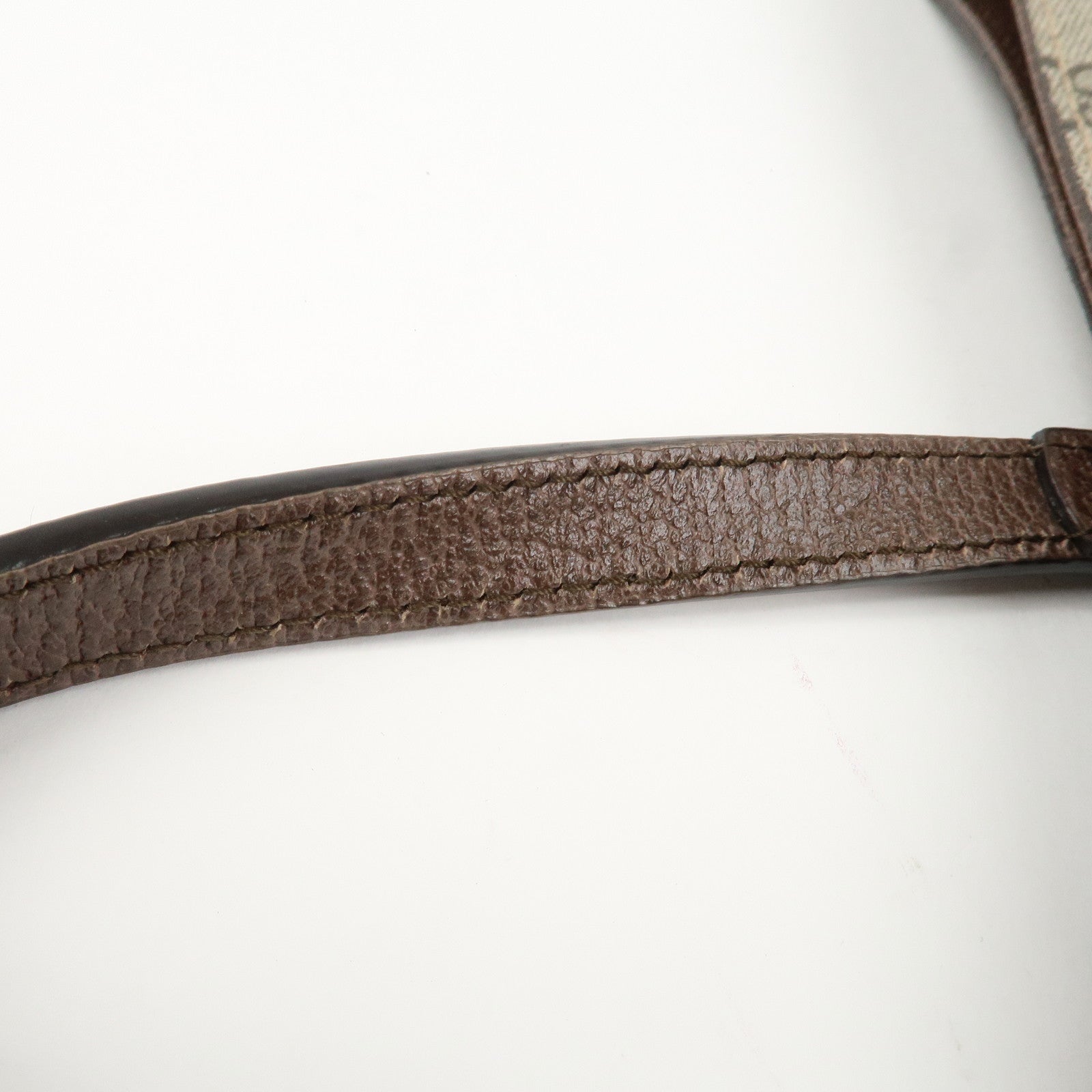 GUCCI GG Supreme Canvas Leather 2WAY Tote Bag Beige Brown 474085 Used