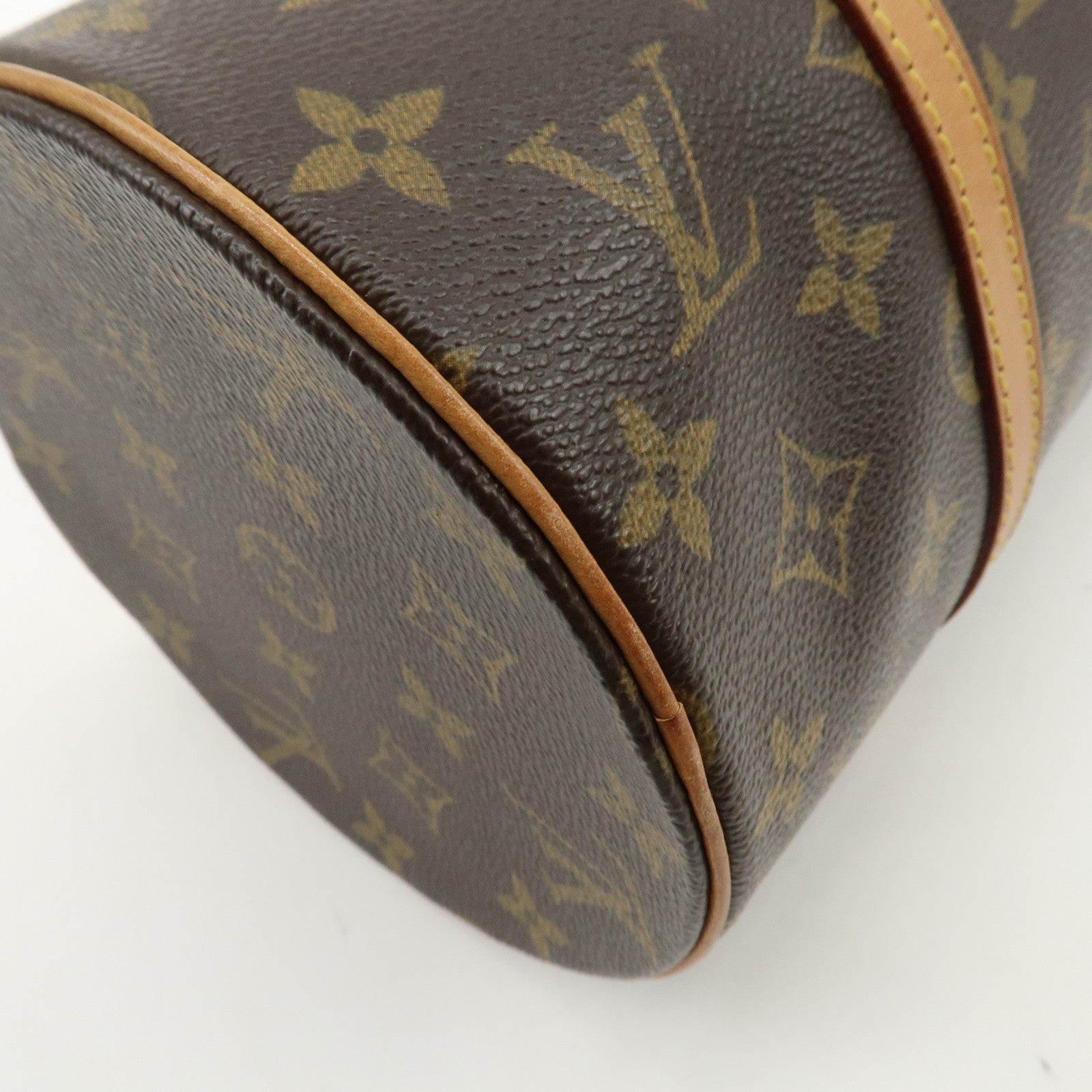 Louis Vuitton Monogram Papillon 30 Hand Bag New Style Brown M51385
