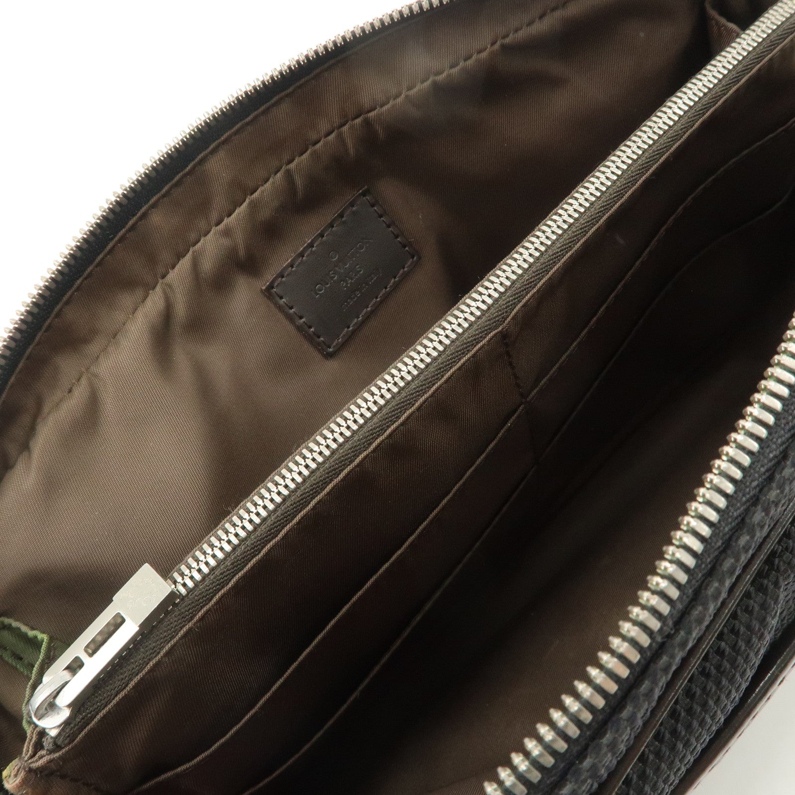 Louis Vuitton Damier Geant Acrobat Waist Bag Black M93620 Used