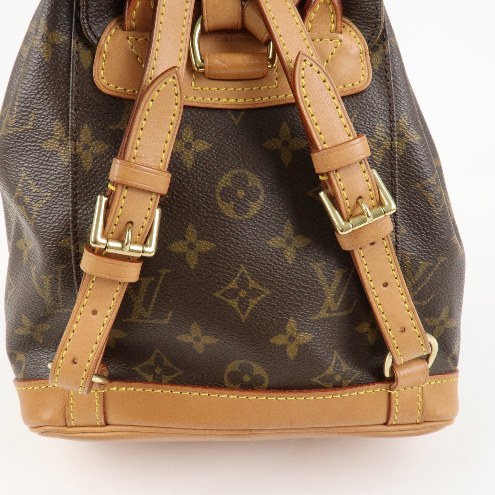 Louis Vuitton Monogram Canvas Mini Montsouris Backpack Brown M51137