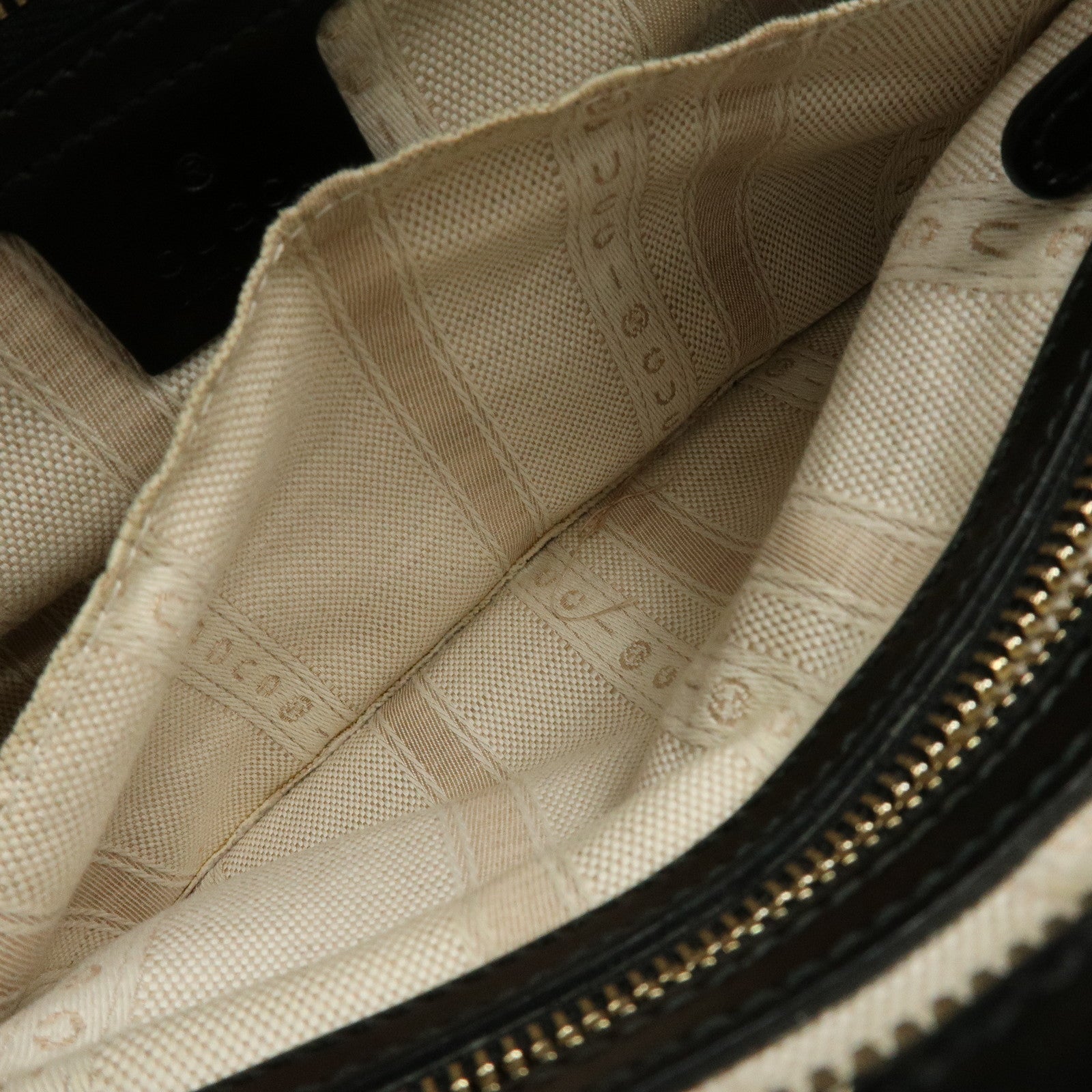 GUCCI Diamante Leather 2Way Bag Hand Bag Shoulder Bag Black 354224