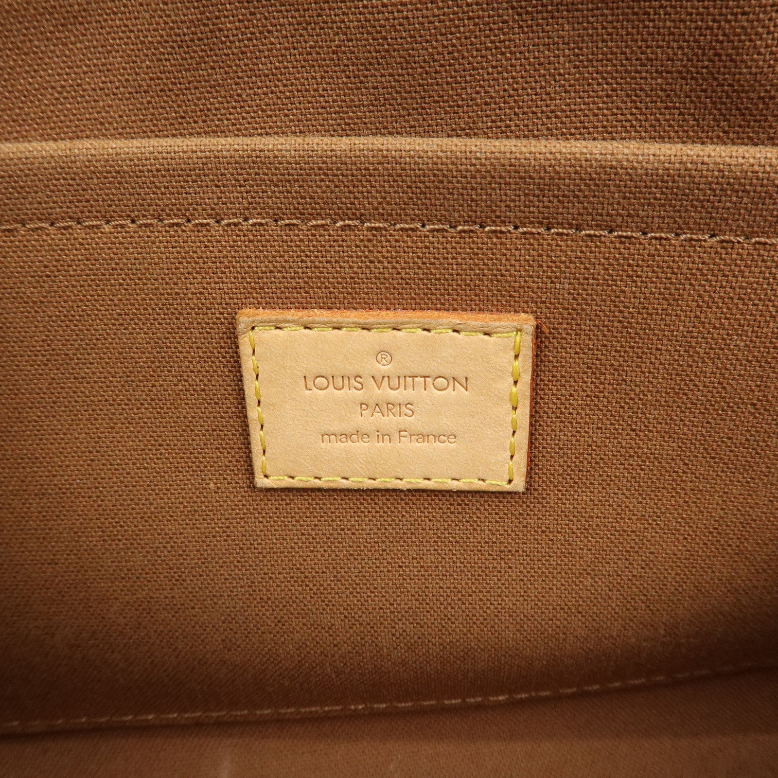 Louis Vuitton Monogram Popincourt Hand Bag Brown M40009