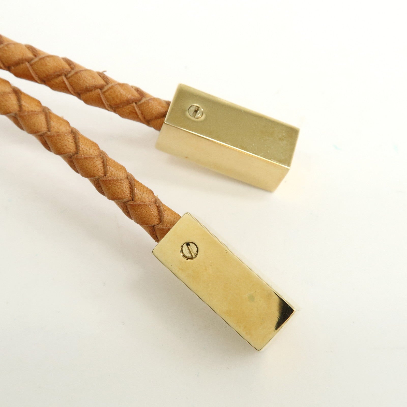 Louis Vuitton Ceinture VVN Tresse Leather Belt Natural M67302