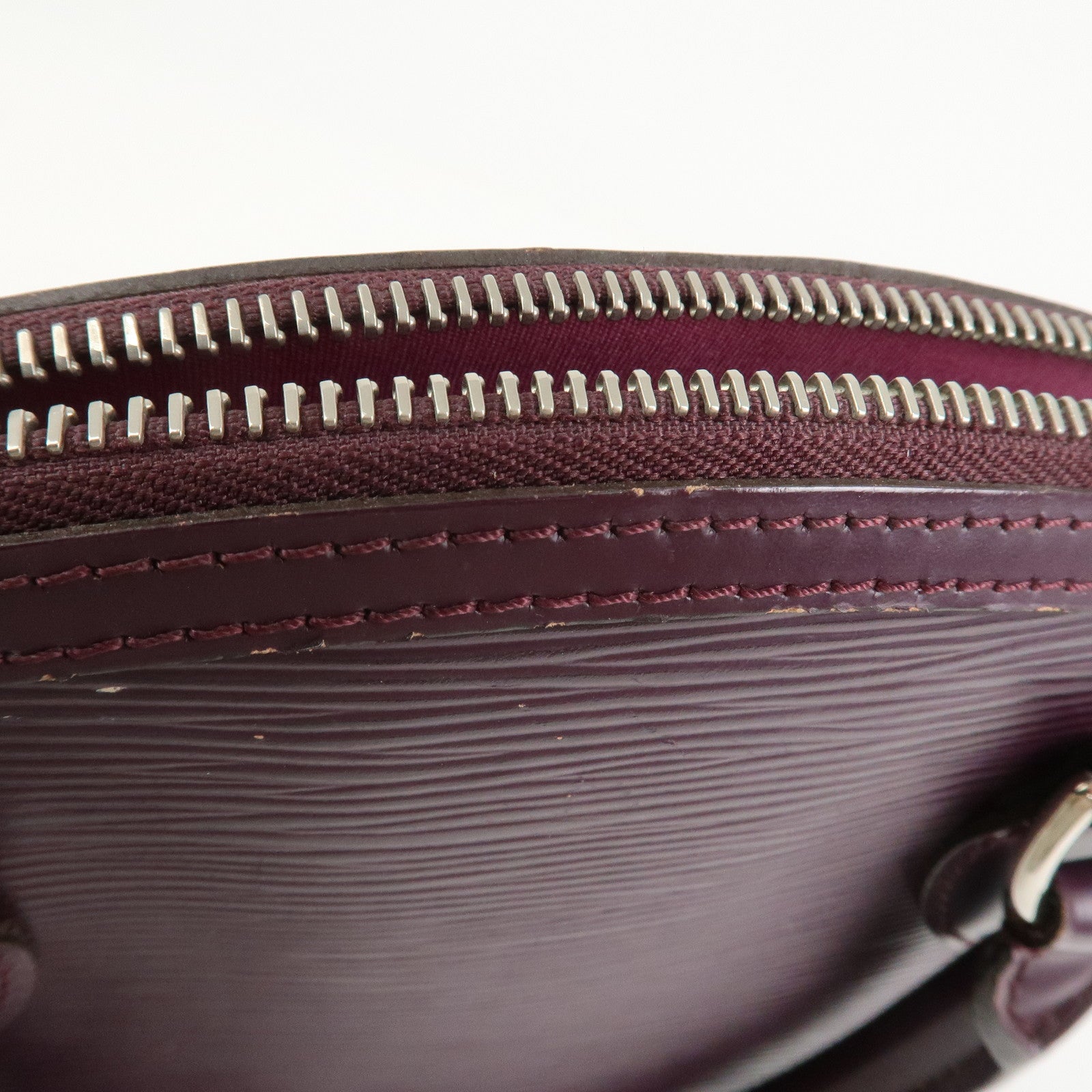 Louis Vuitton Epi Lockit PM Tote Bag Hand Bag Cassis M4229K