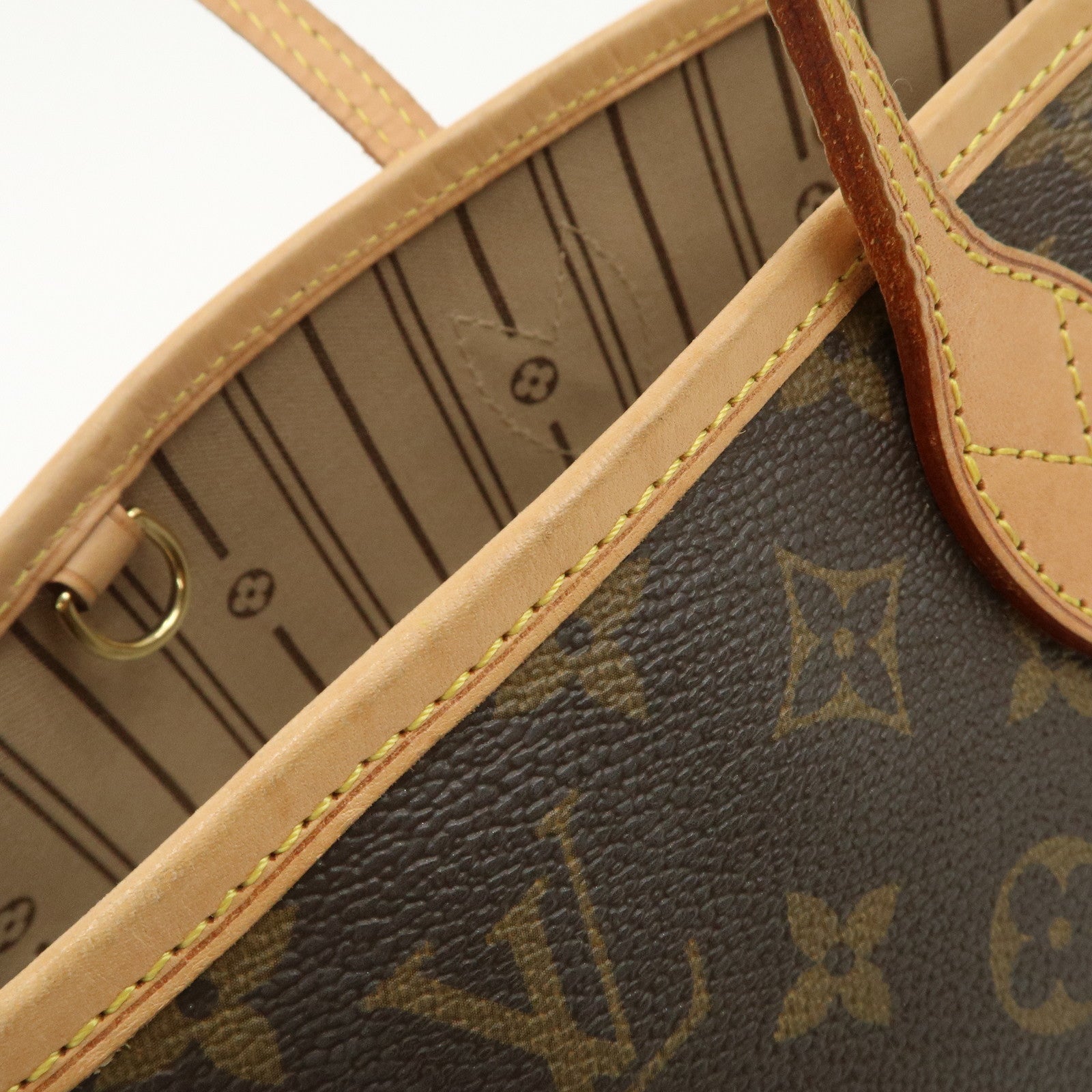 Louis Vuitton Monogram Neverfull PM Tote Bag Brown M40155