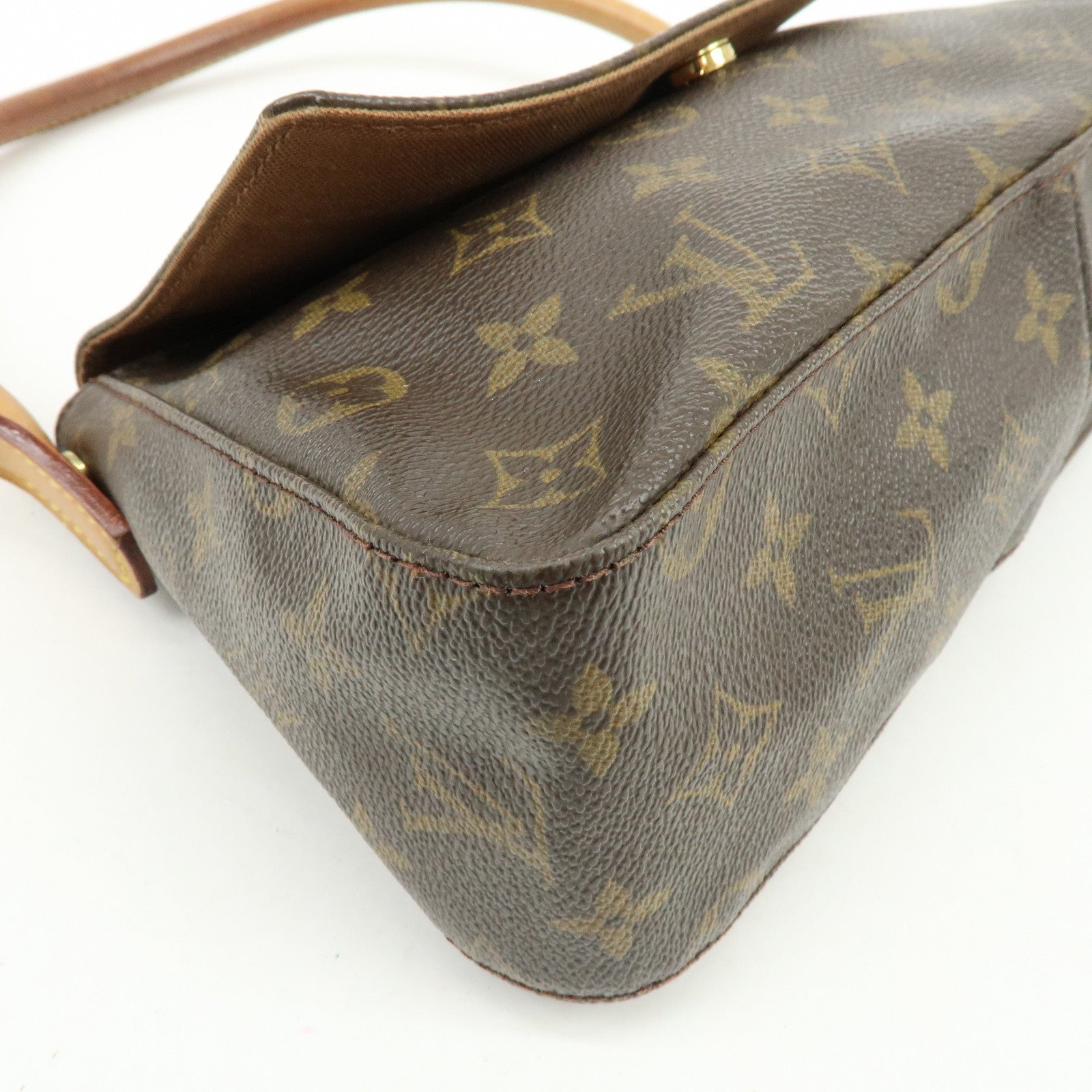 Louis Vuitton Monogram Mini Looping Shoulder Bag Brown M51147