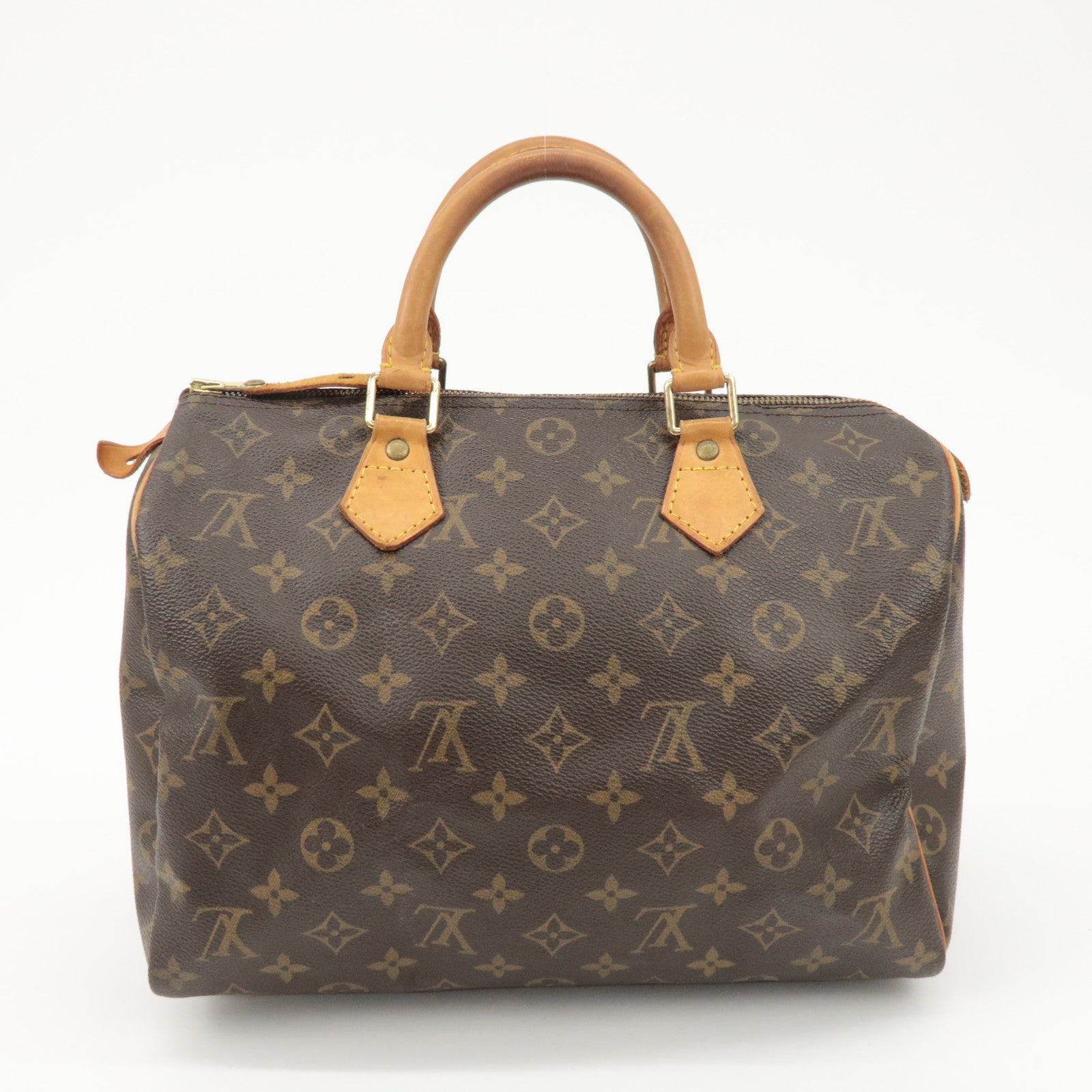 Louis Vuitton Monogram Speedy 30 Hand Bag Boston Bag M41526 Used