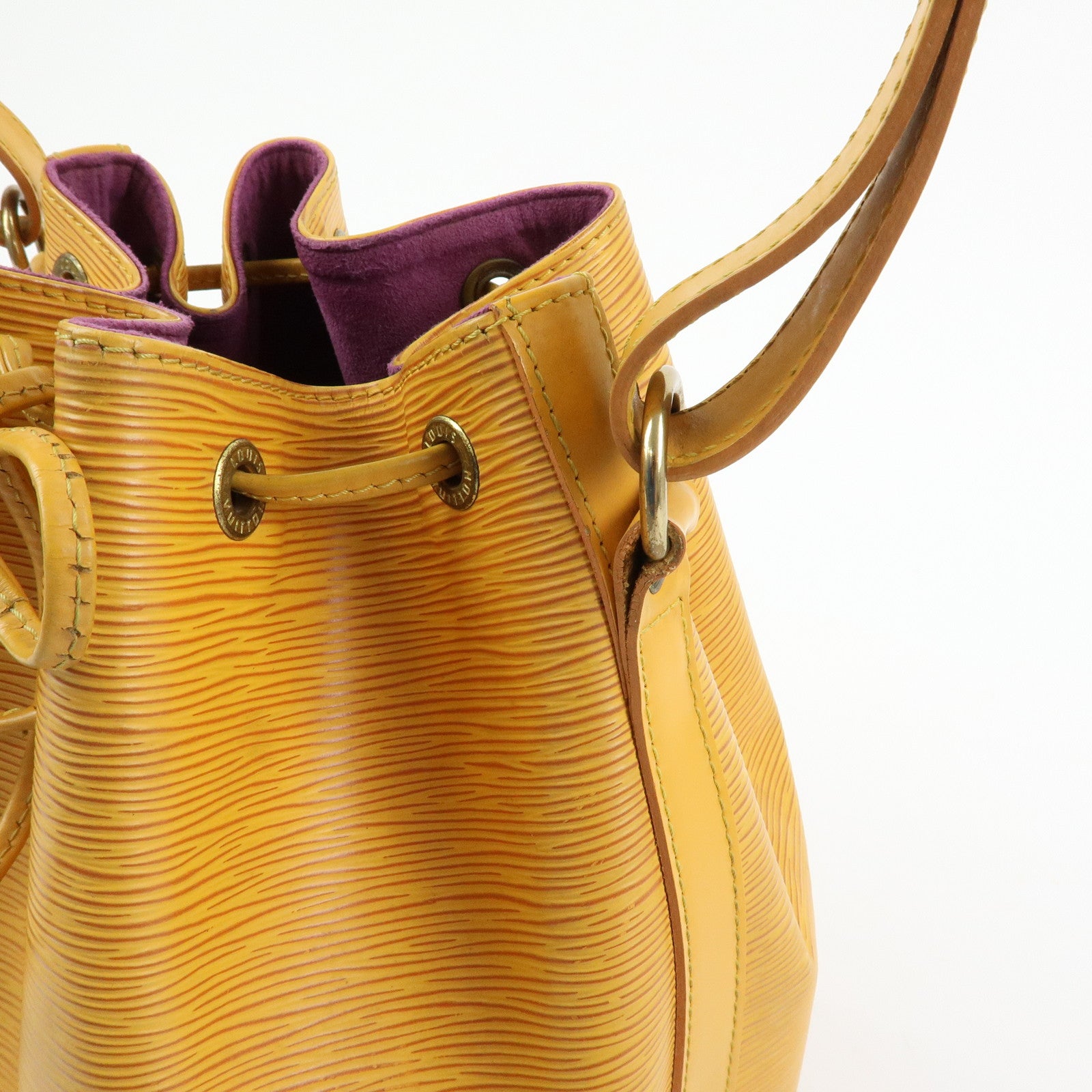 Louis Vuitton Epi Petit Noe Shoulder Bag Tassili Yellow M44109