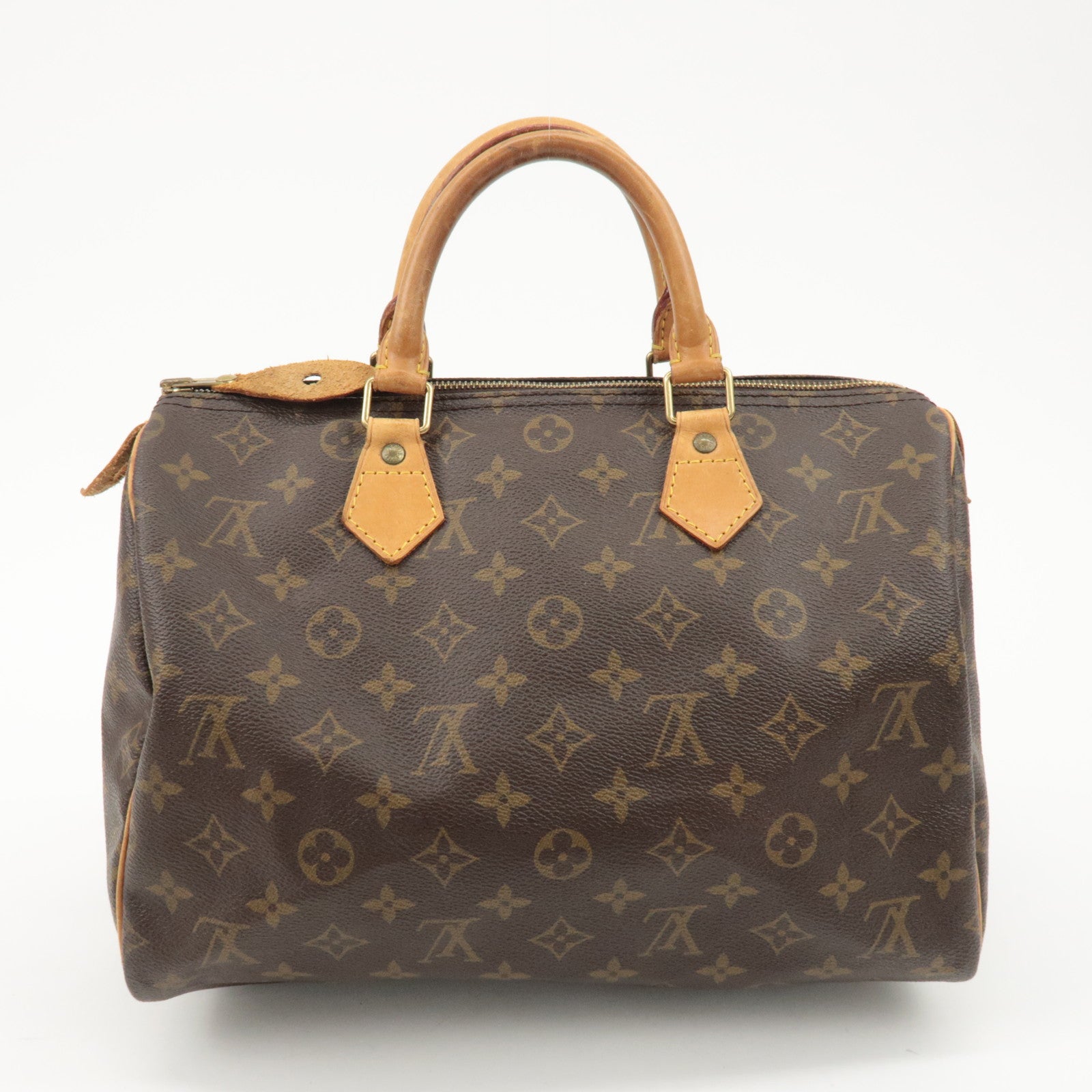 Louis Vuitton Monogram Speedy 30 Hand Bag Boston Bag M41526 Used