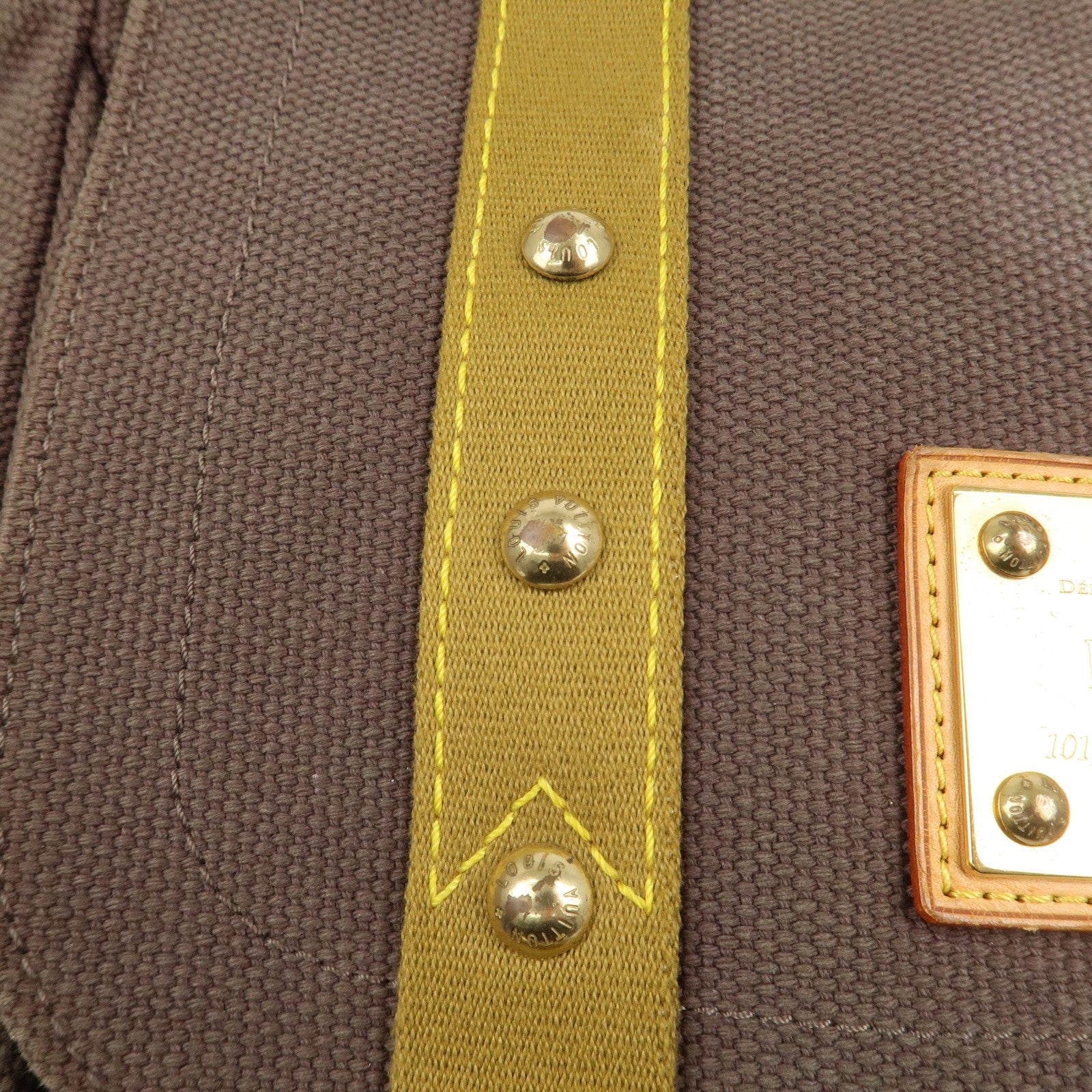 Louis Vuitton Antigua Besace PM Shoulder Bag Brown M40080