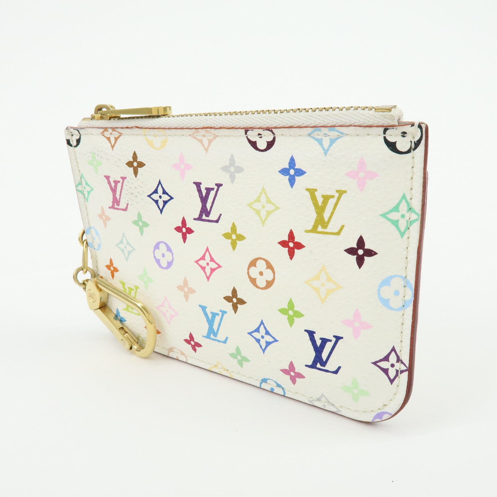 Louis Vuitton Monogram Multicolor Pochette Cles Coin Case M93734