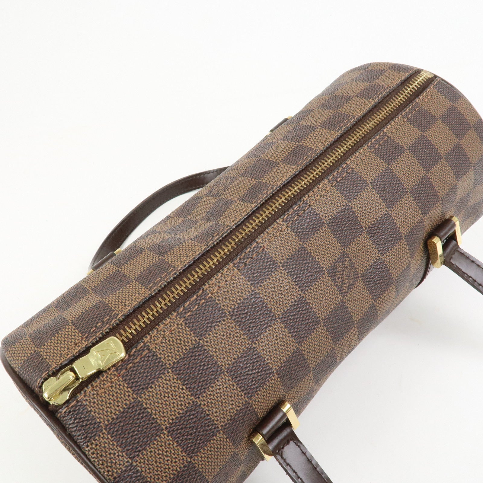 Louis Vuitton Damier Ebene Papillon 26 Hand Bag Brown N51304