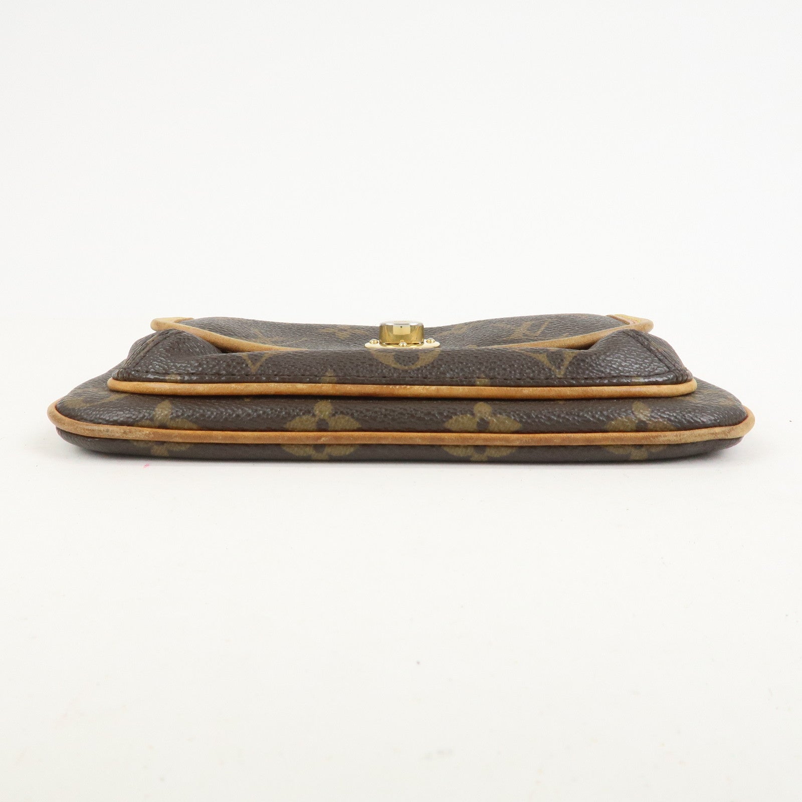 Louis Vuitton Monogram Pochette Tikal Pouch Purse Brown M60019