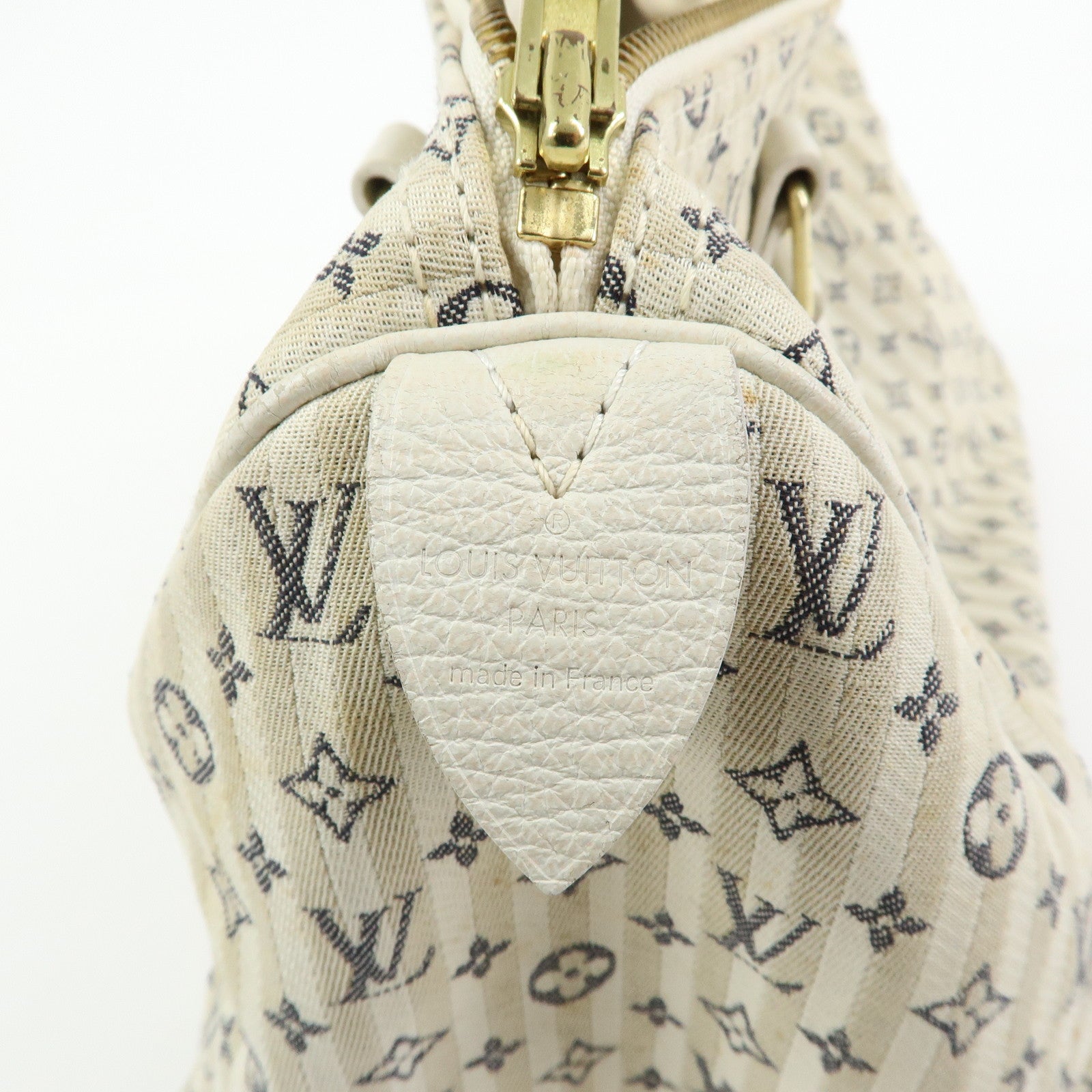 Louis Vuitton Monogram Mini Lin Croisette Speedy 30 Hand Bag M95500