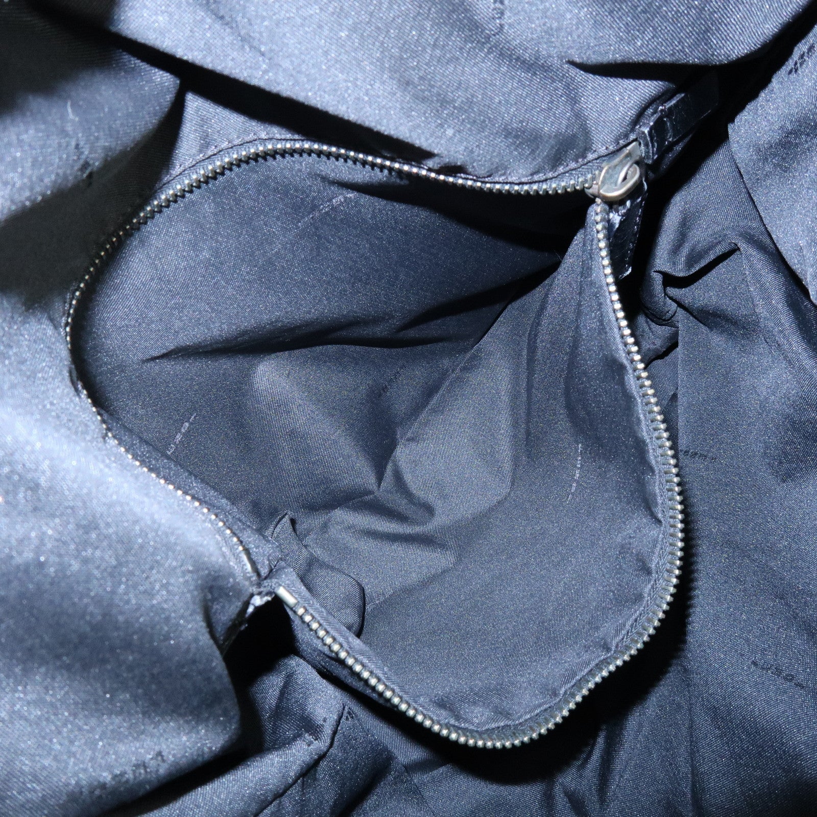 FENDI Zucca Canvas Leather Shoulder Bag Brown Black 7VA003